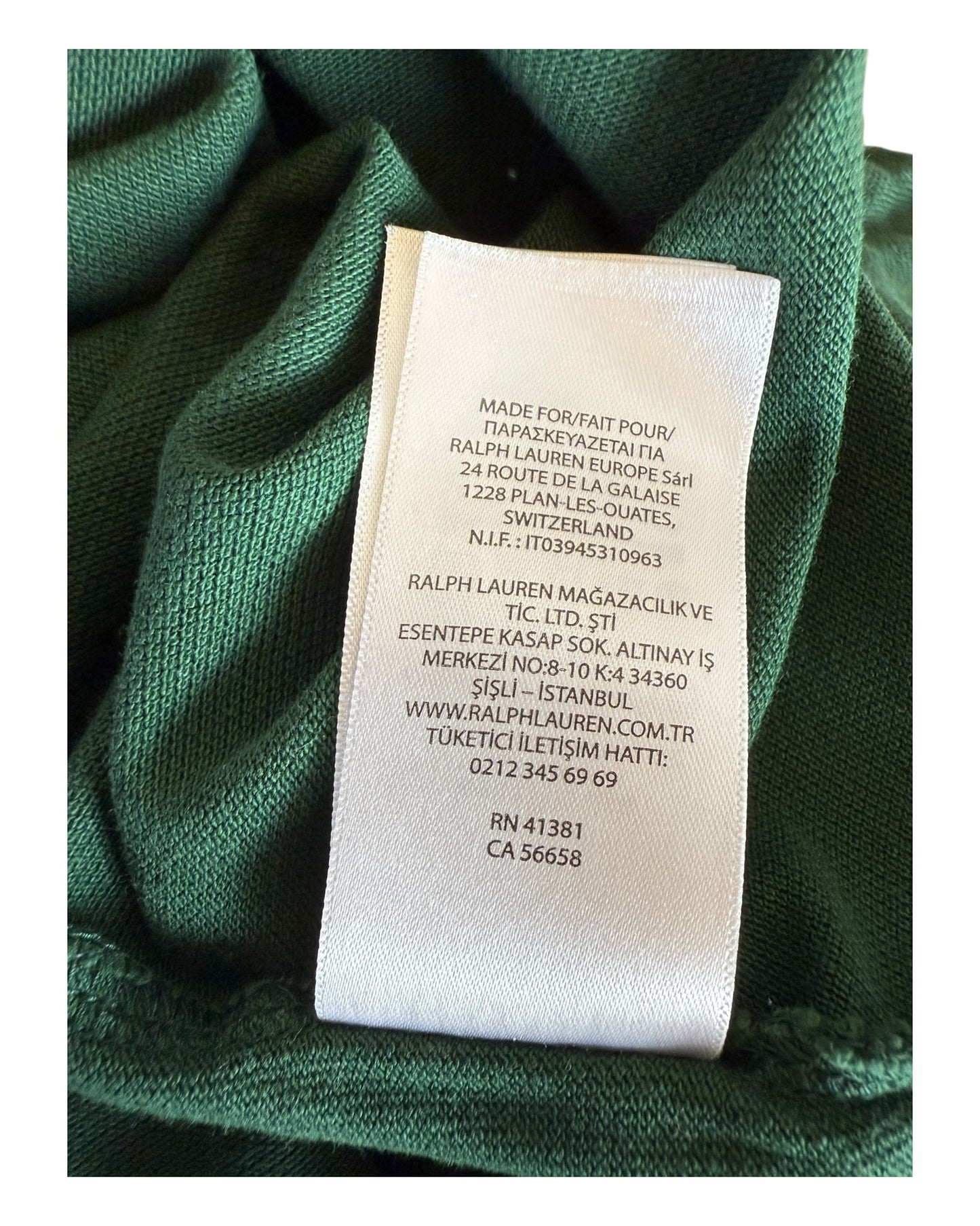 Polo Ralph Lauren Poloshirt grün Größe M