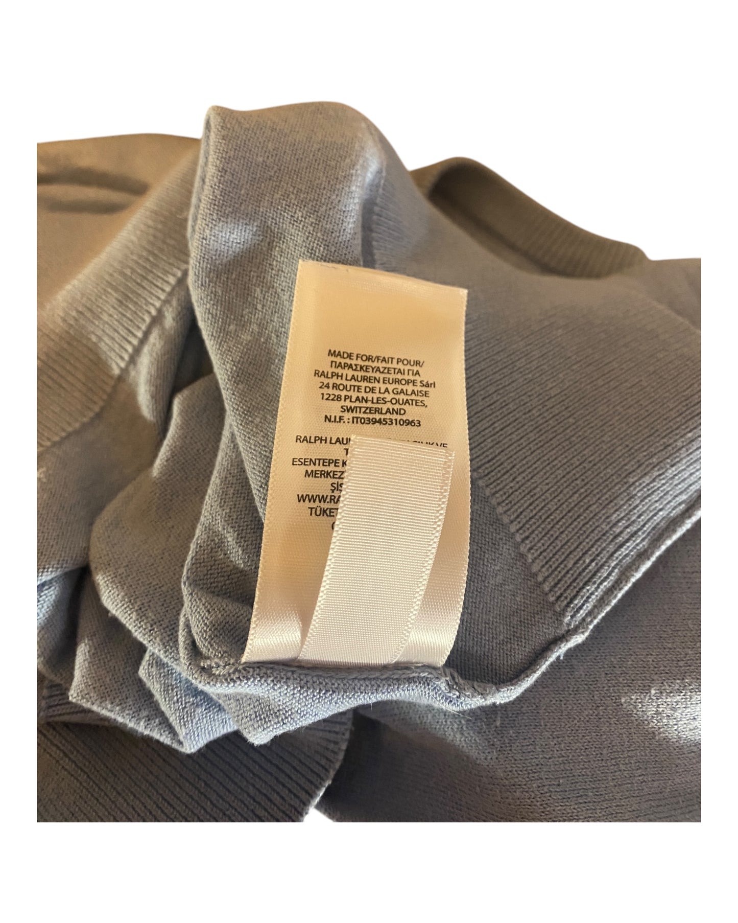 Polo Ralph Lauren Pullover hellblau Größe L