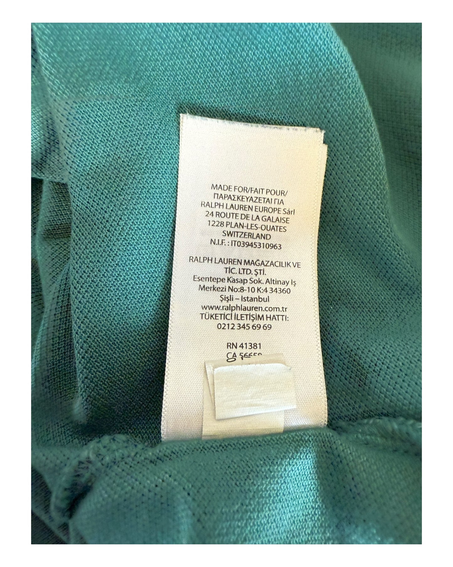 Polo Ralph Lauren Poloshirt grün Größe M