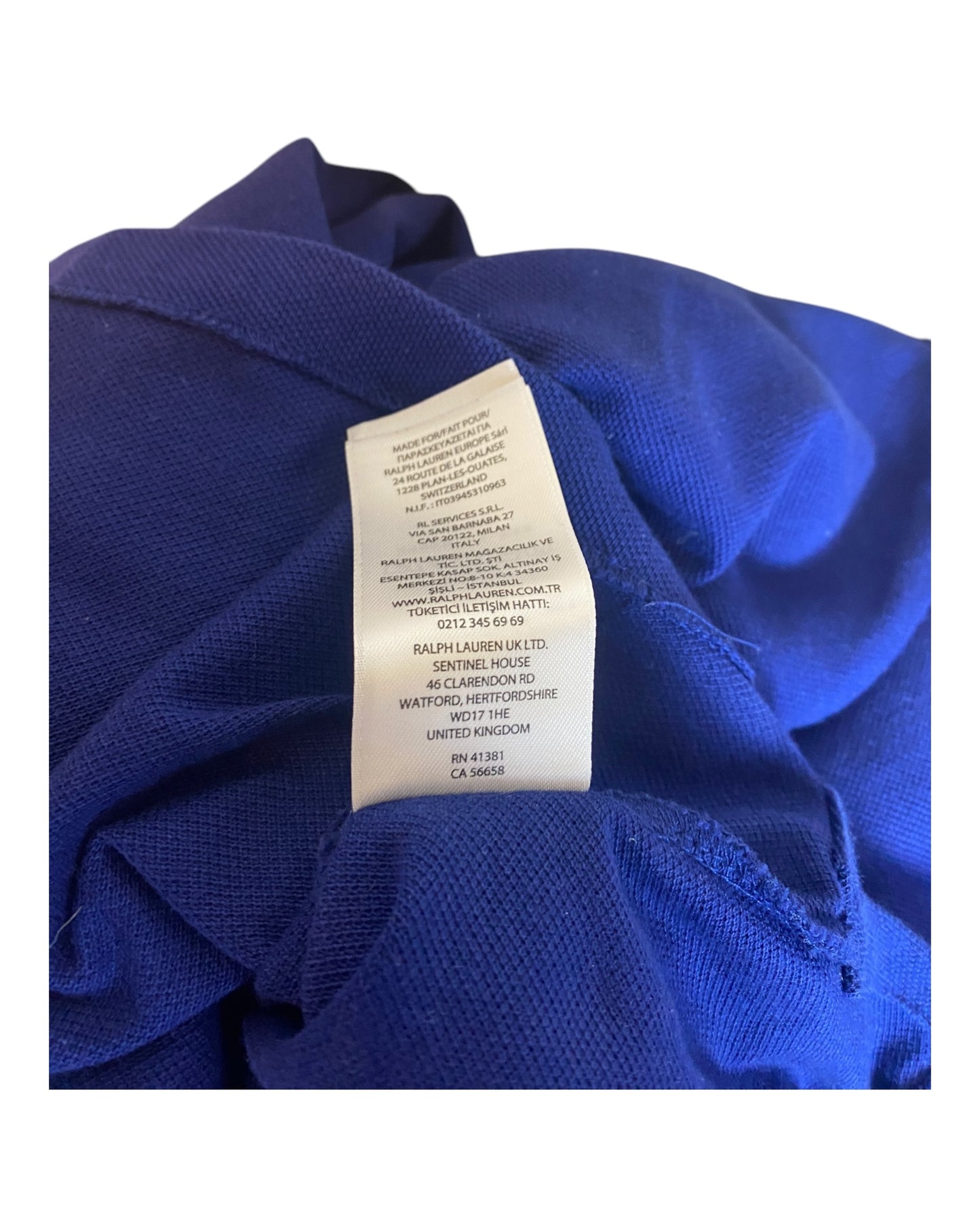 Polo Ralph Lauren Poloshirt royalblau Größe M