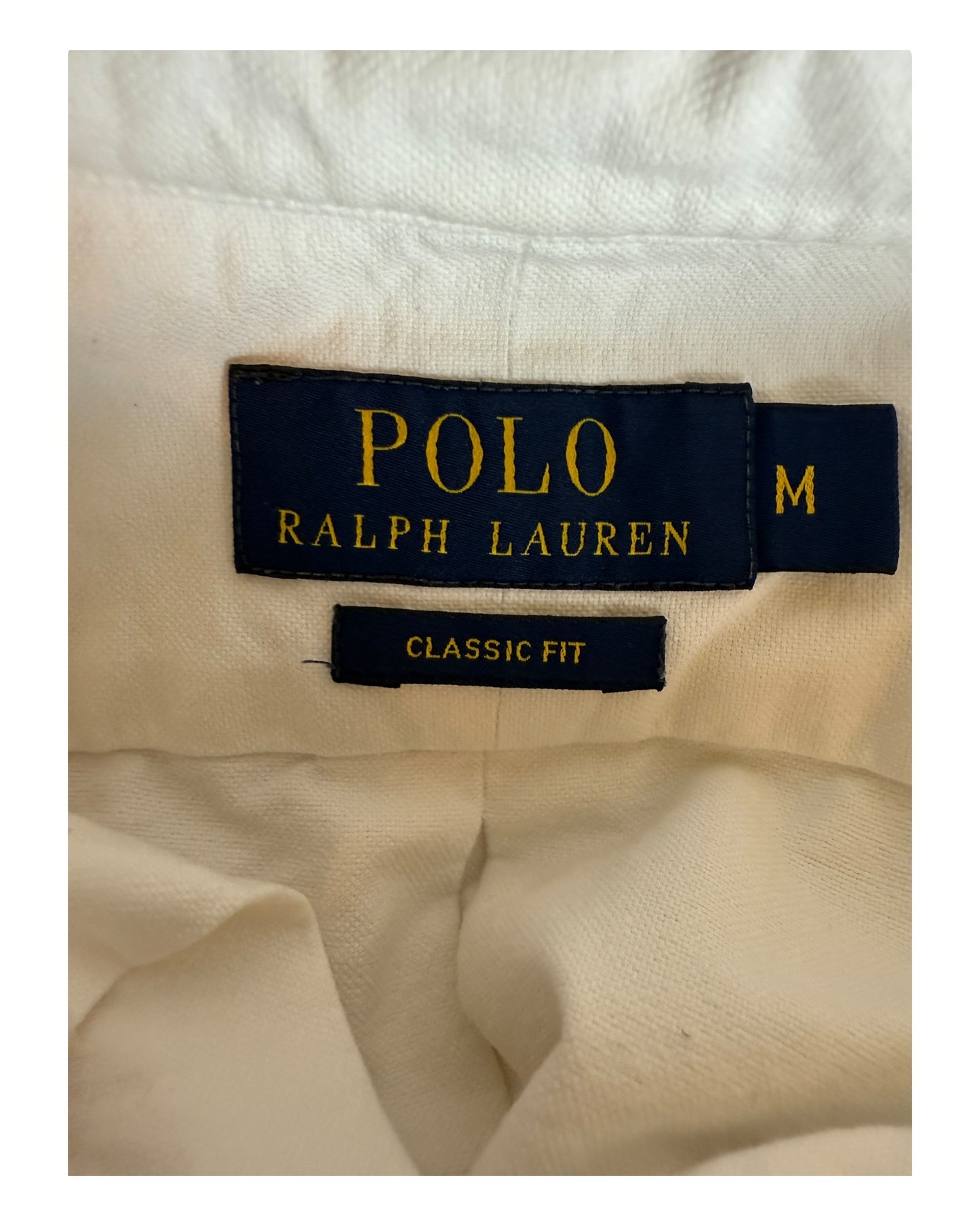 Polo Ralph Lauren Oxfordhemd weiß Größe M