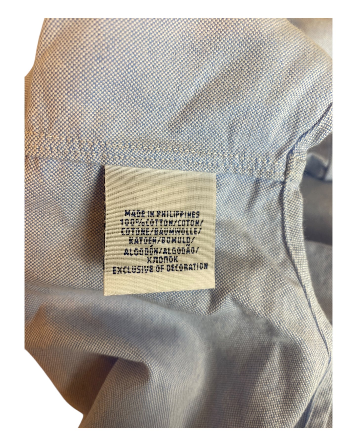 Polo Ralph Lauren Oxford shirt light blue size M