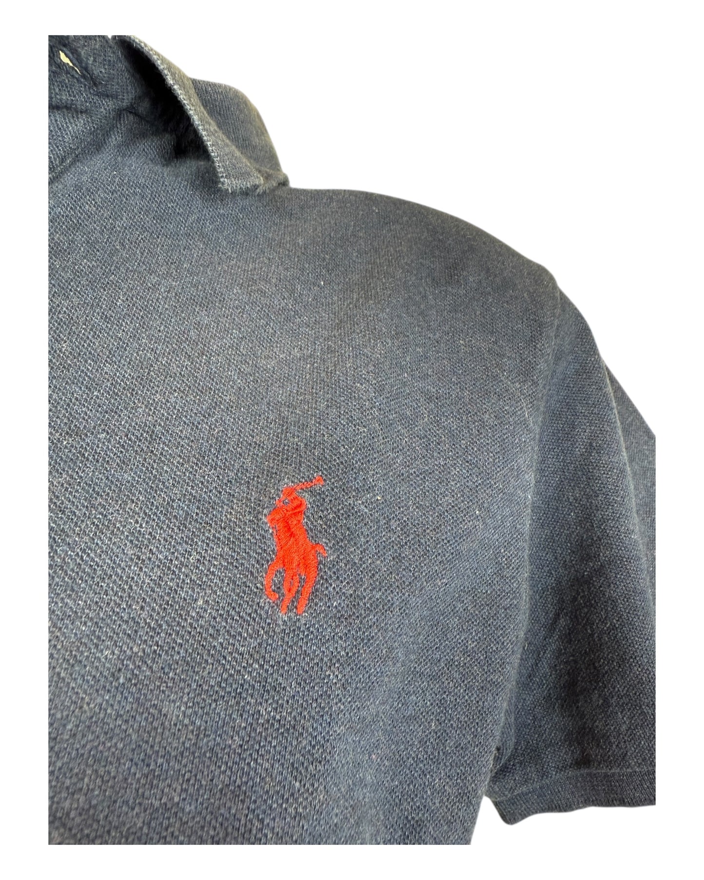 Polo Ralph Lauren Poloshirt marineblau meliert Größe L