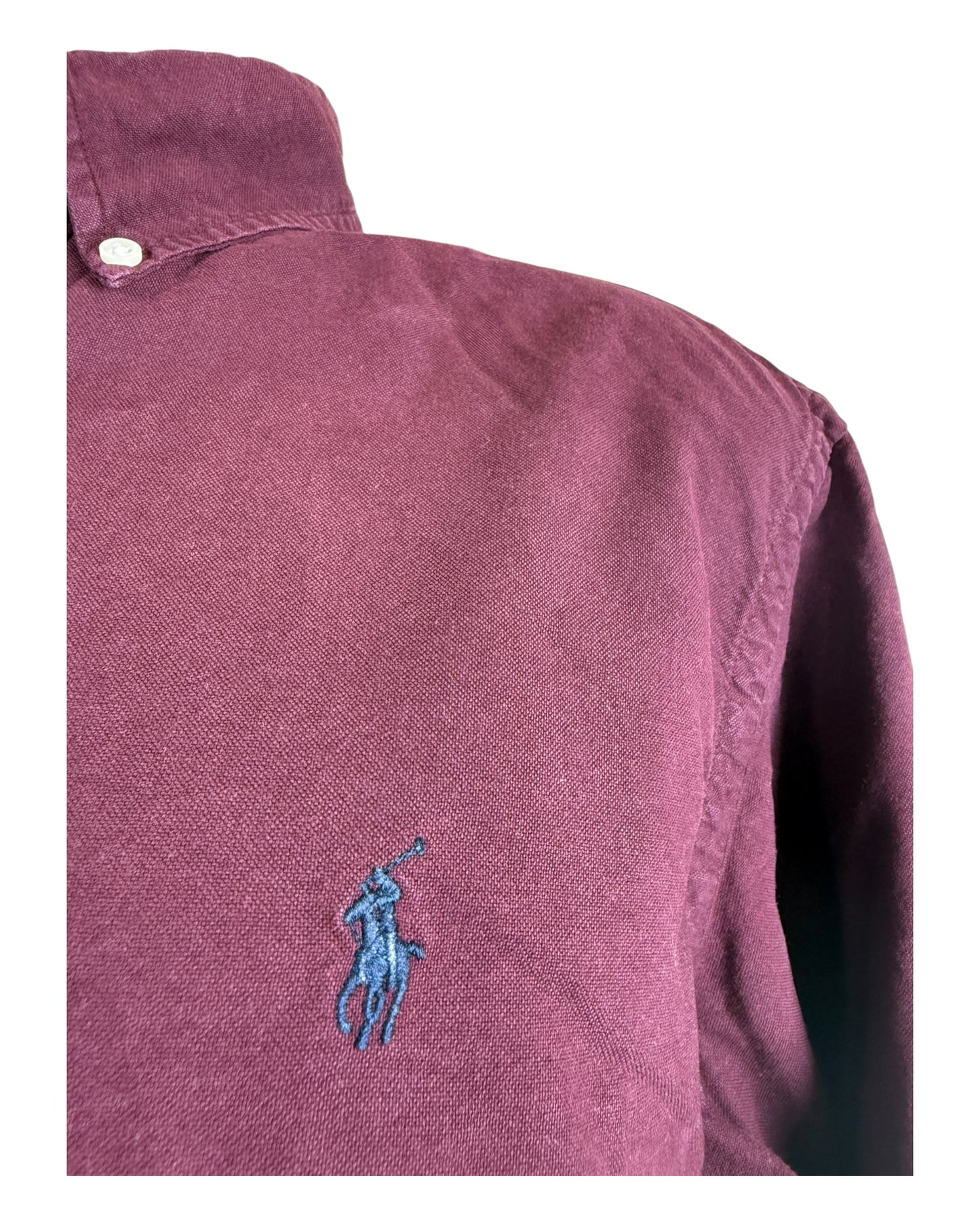 Polo Ralph Lauren Hemd bordeauxrot Größe L