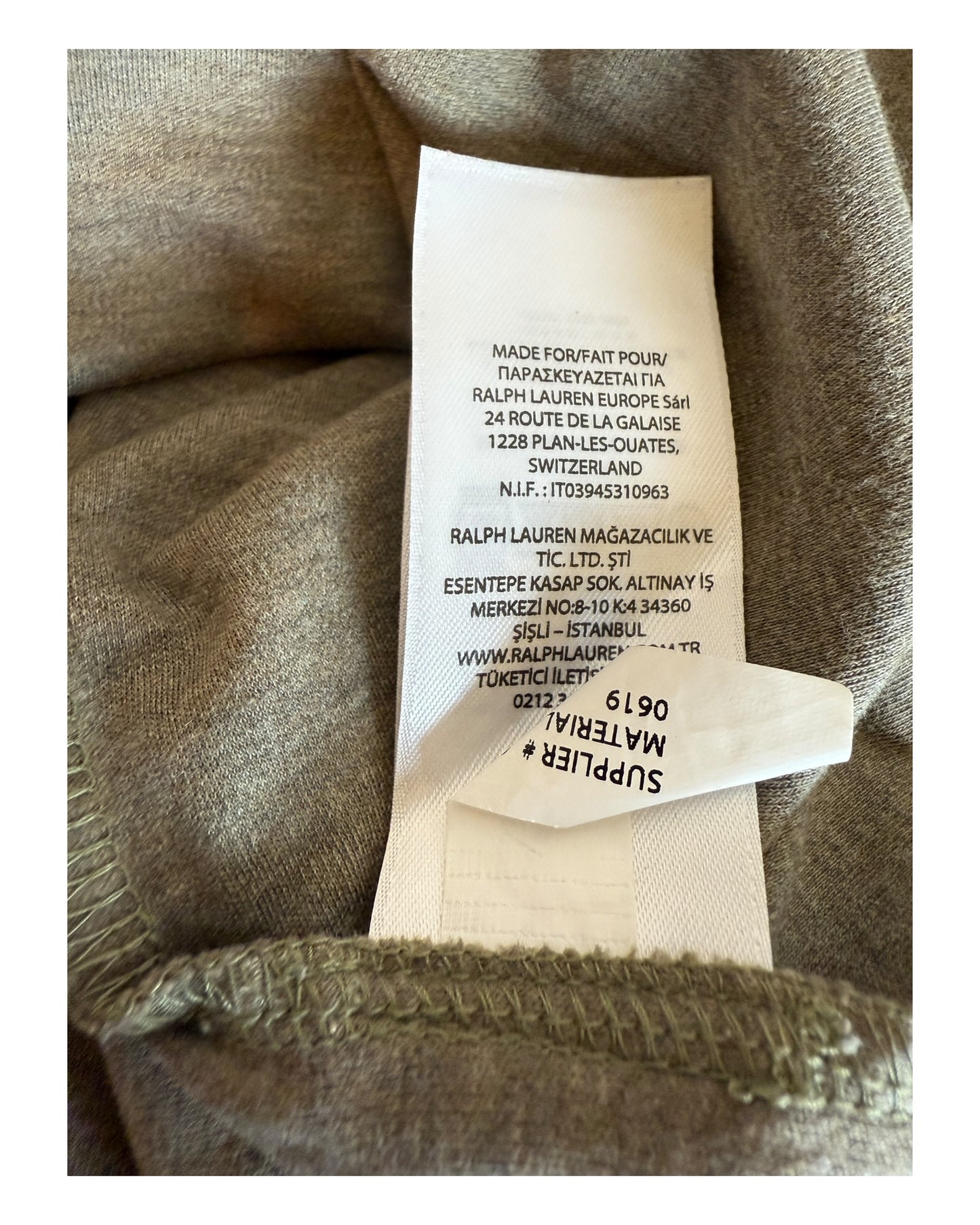 Polo Ralph Lauren Poloshirt beige Größe L