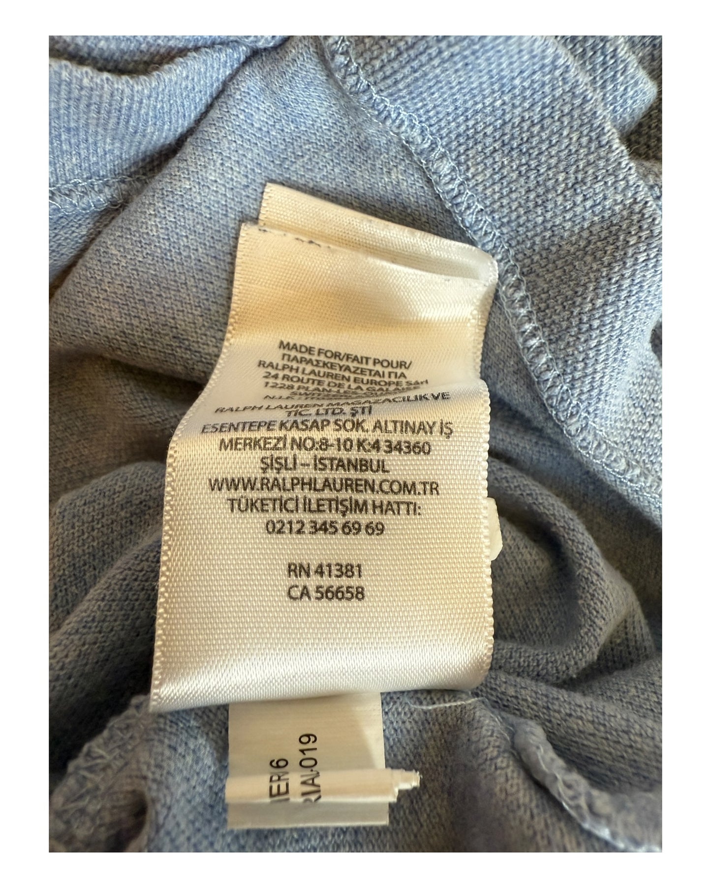 Polo Ralph Lauren Poloshirt hellblau Größe L