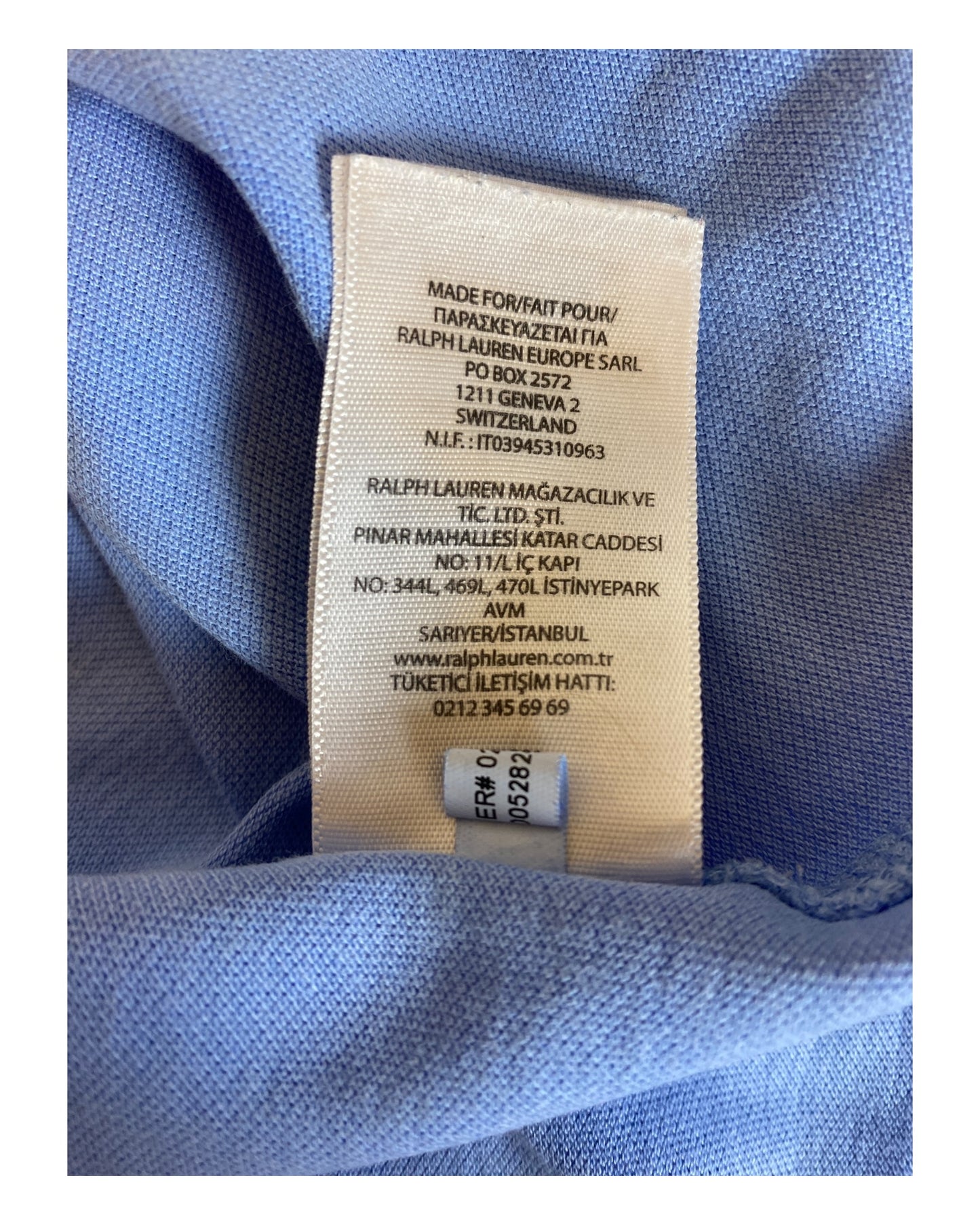 Polo Ralph Lauren Hemd blau Größe M