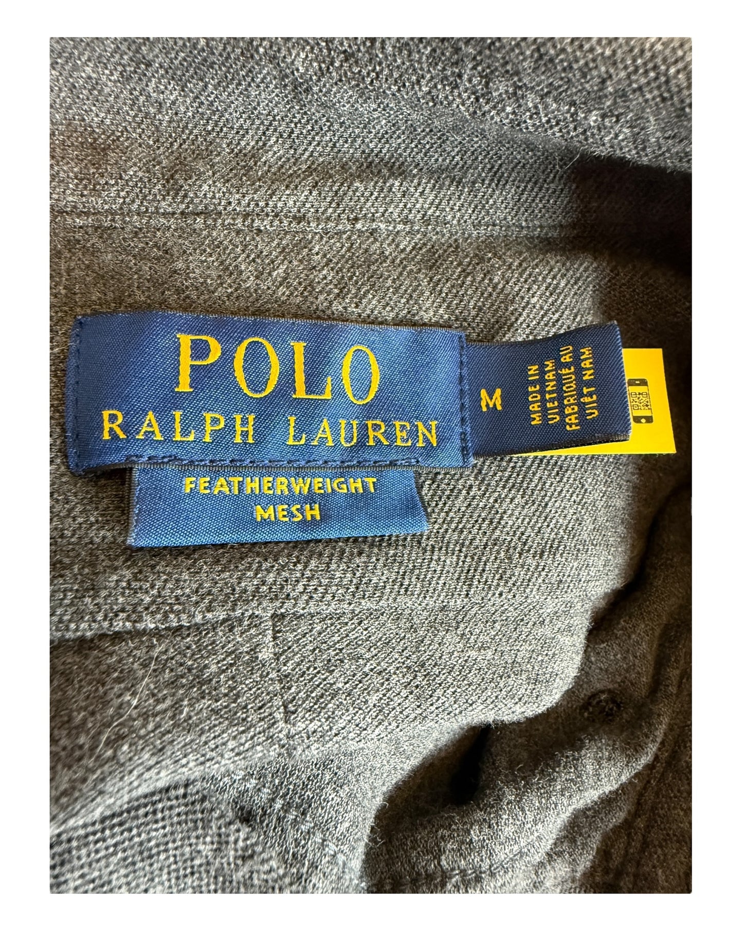 Polo Ralph Lauren Hemd grau Größe M