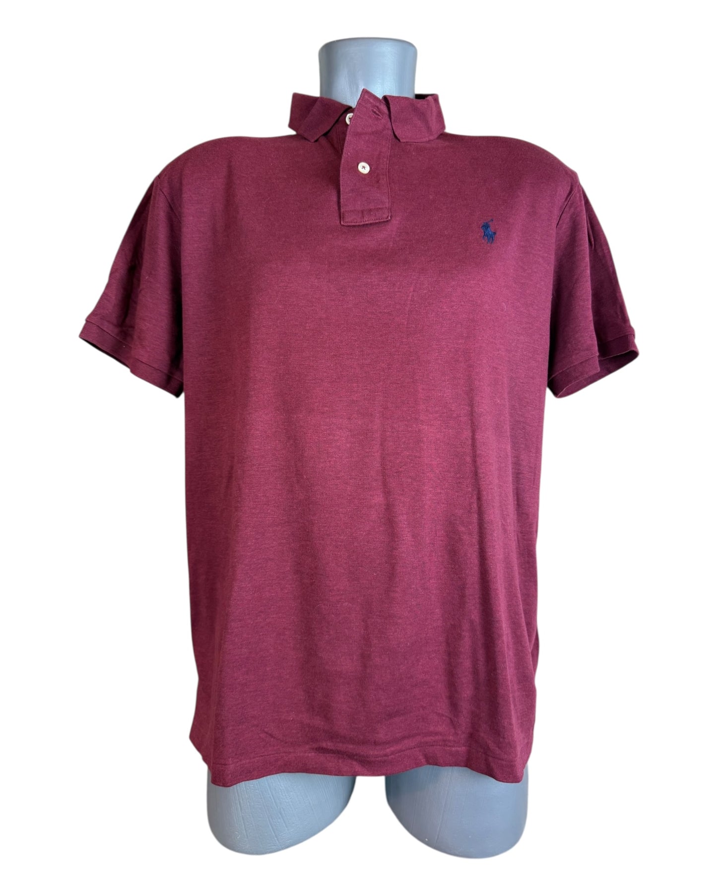 Polo Ralph Lauren Poloshirt bordeauxrot Größe L