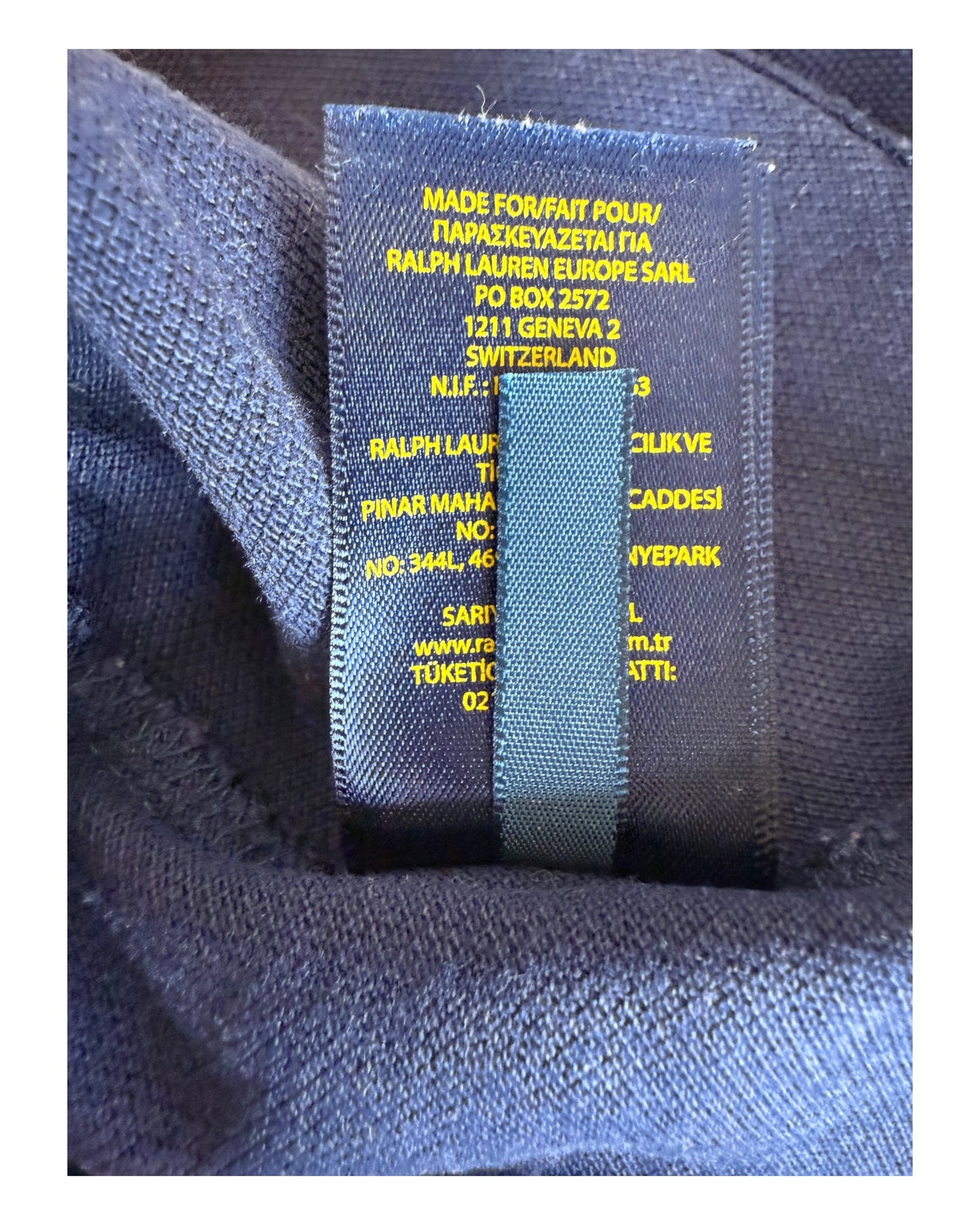 Polo Ralph Lauren Poloshirt marineblau Größe S