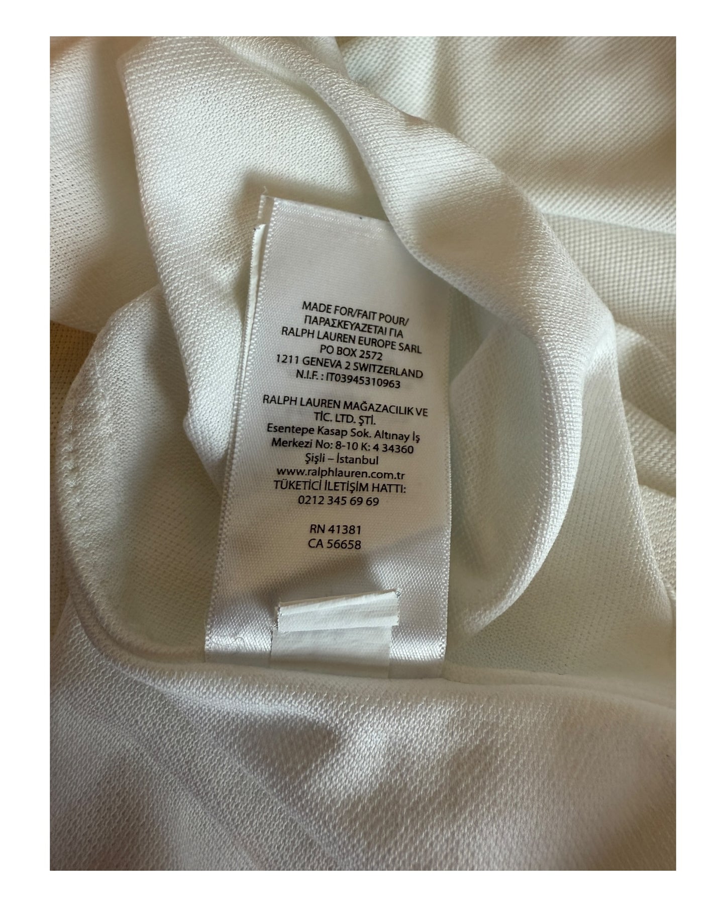 Polo Ralph Lauren Knit Oxfordhemd weiß Größe L