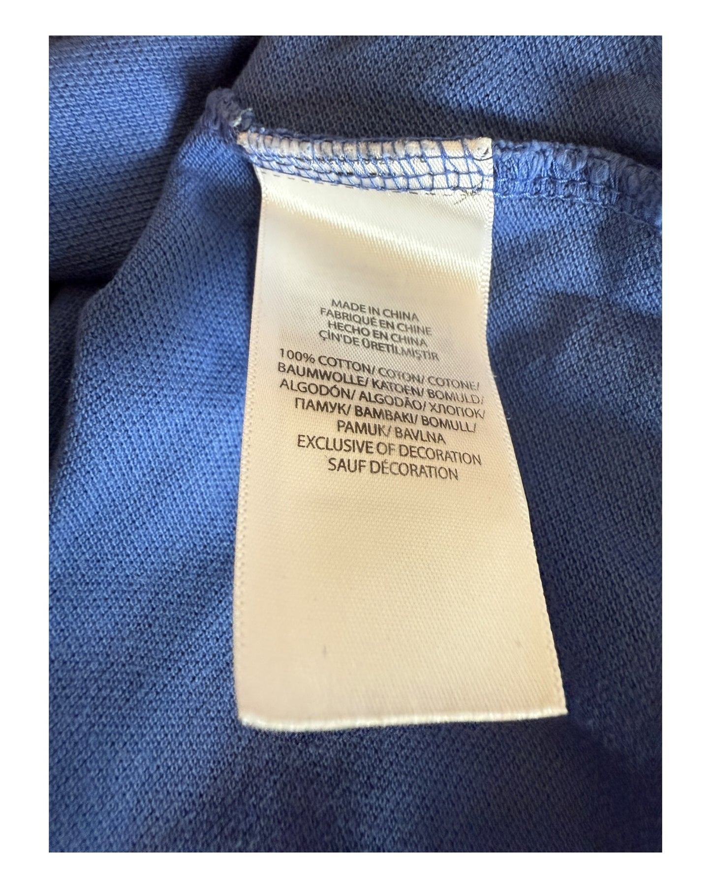 Polo Ralph Lauren Poloshirt blau Größe M
