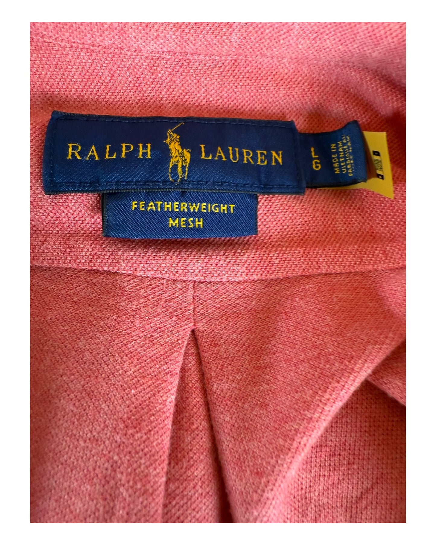 Polo Ralph Lauren Hemd korallenrot Größe L
