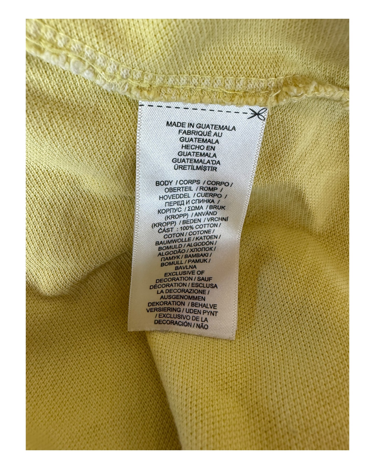 Polo Ralph Lauren Poloshirt gelb Größe L