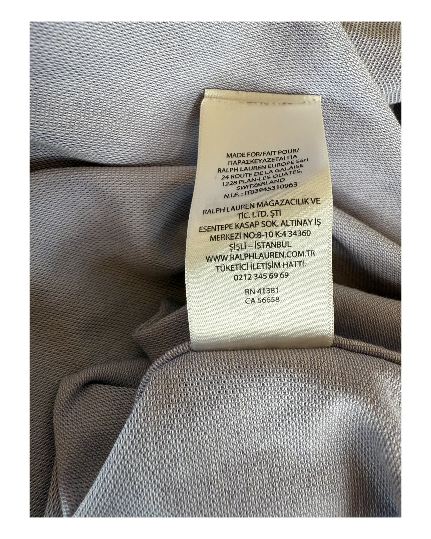 Polo Ralph Lauren Knit Oxfordhemd Bluse flieder Größe S