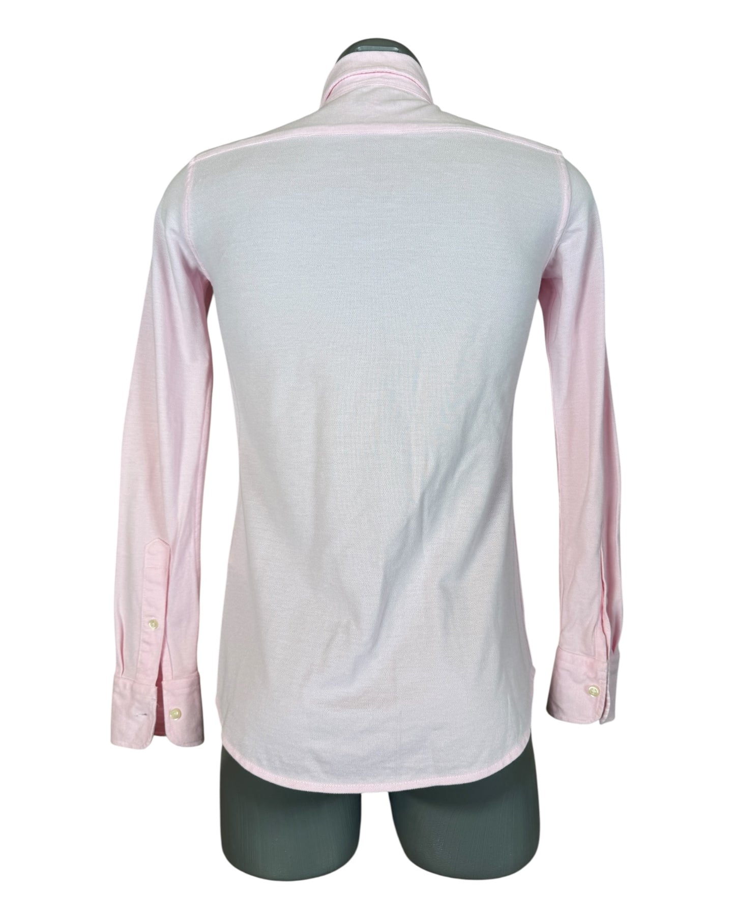 Polo Ralph Lauren Knit Oxford Bluse rosa Größe S