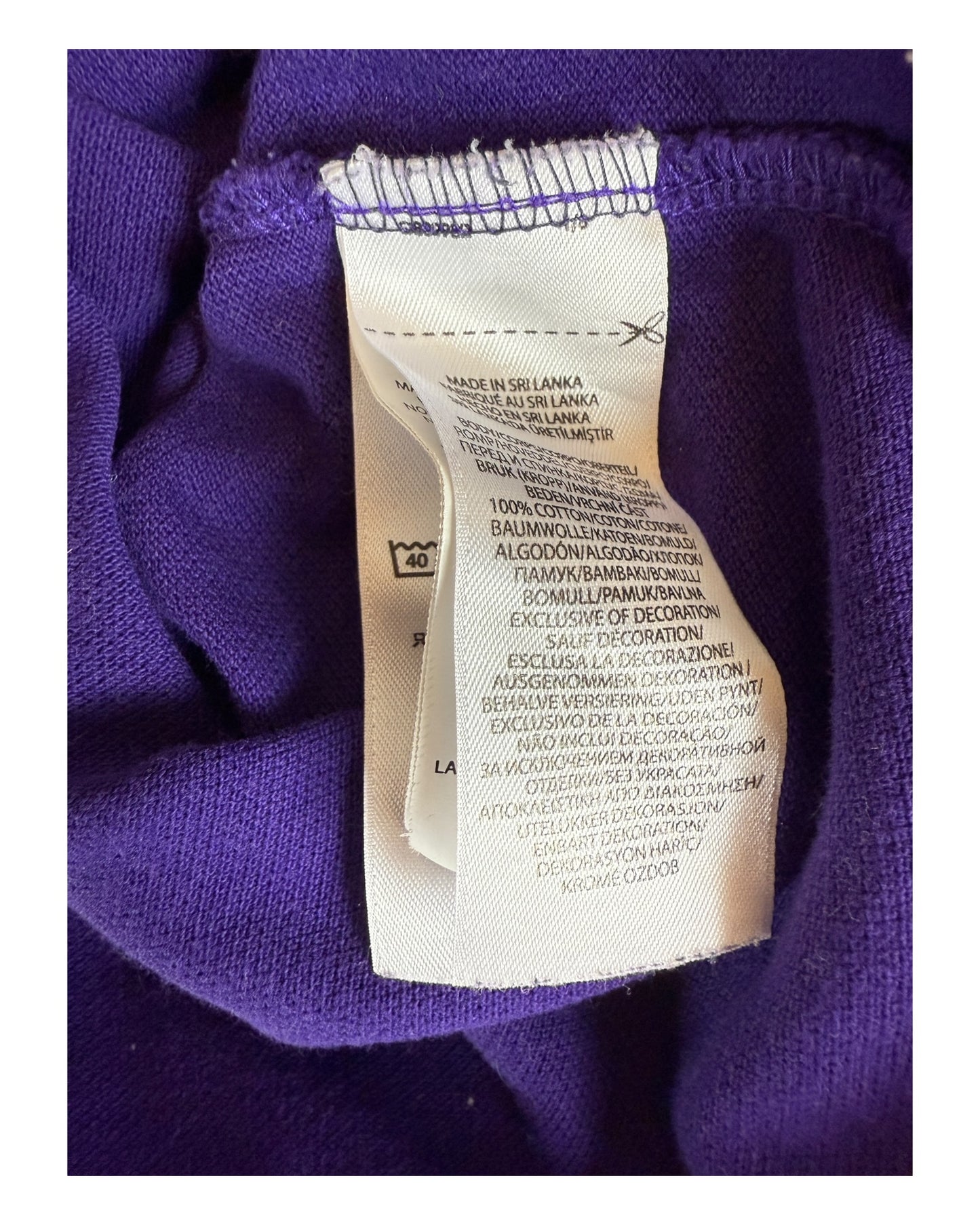 Polo Ralph Lauren Poloshirt violett Größe M
