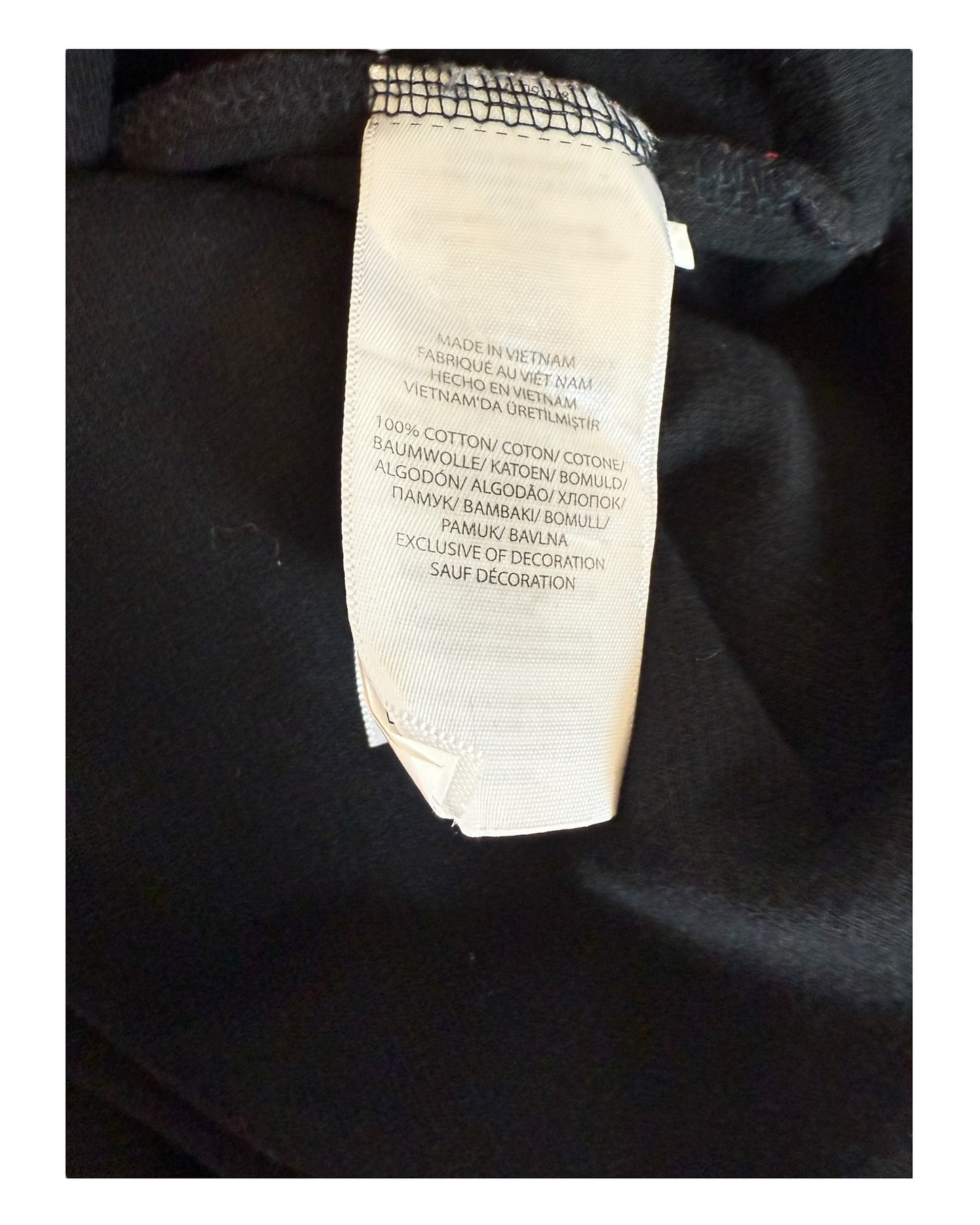 Polo Ralph Lauren Half Zip Pullover schwarz Größe S