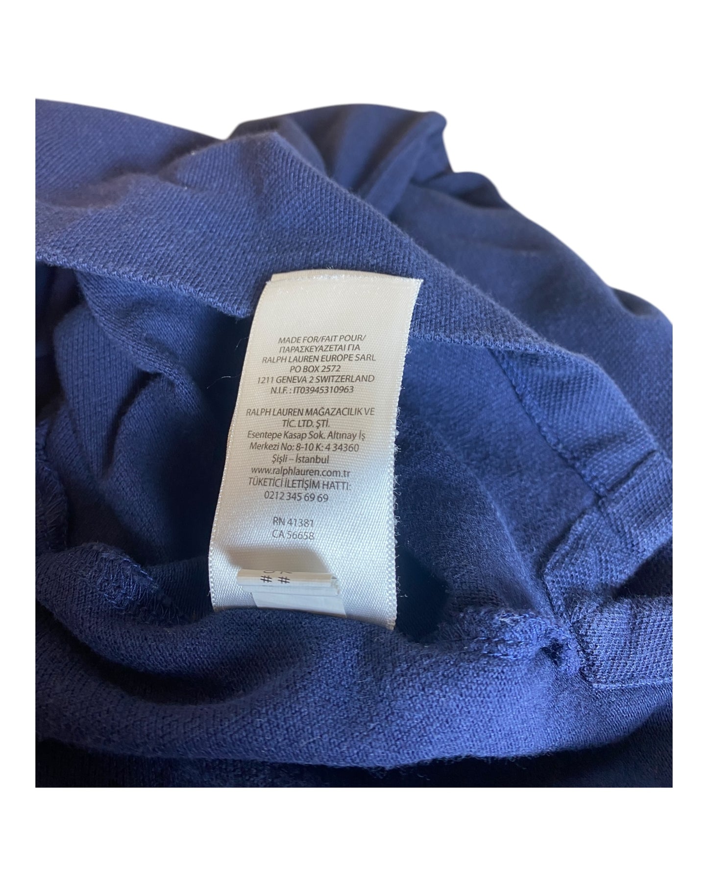 Polo Ralph Lauren Poloshirt marineblau Größe M