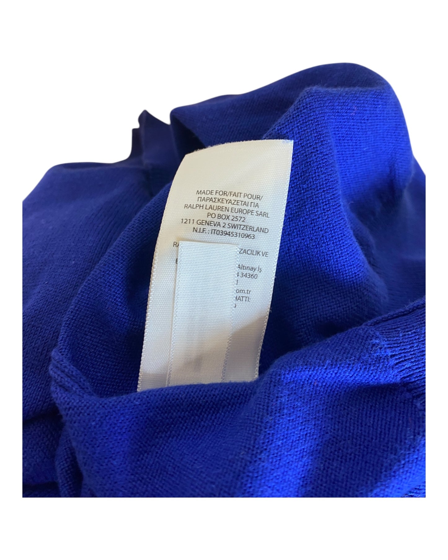 Polo Ralph Lauren Pullover royalblau Größe M