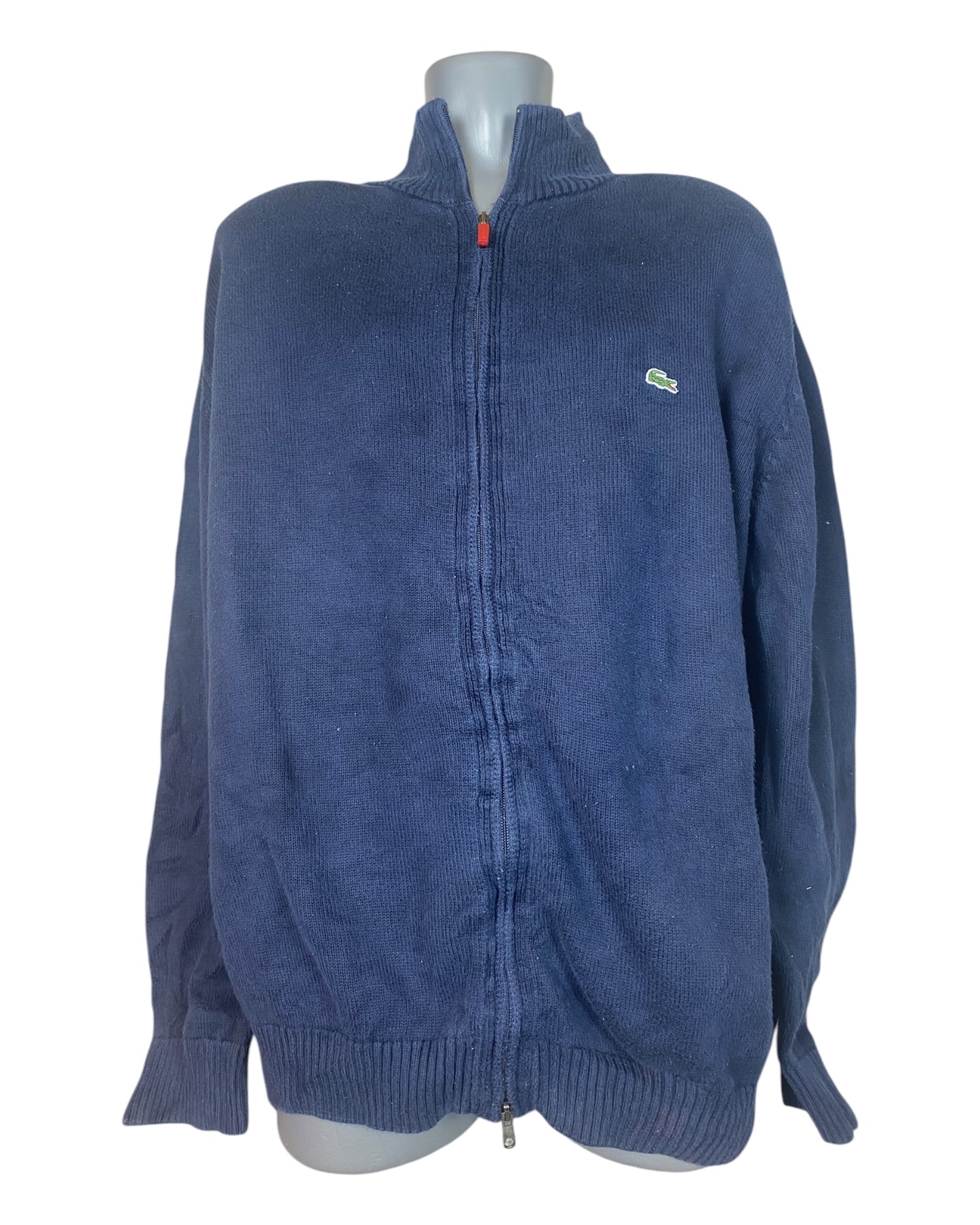 Lacoste Strickjacke marineblau Größe L