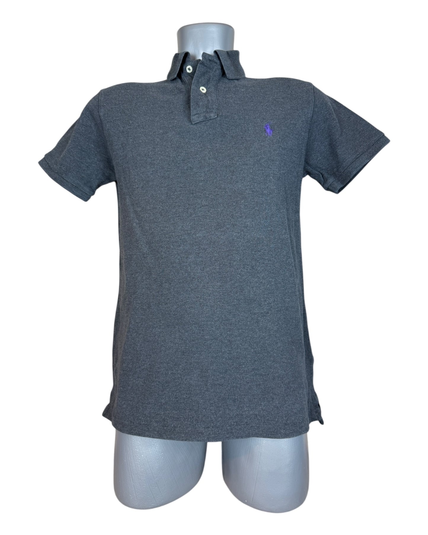 Polo Ralph Lauren Poloshirt schwarz meliert Größe M