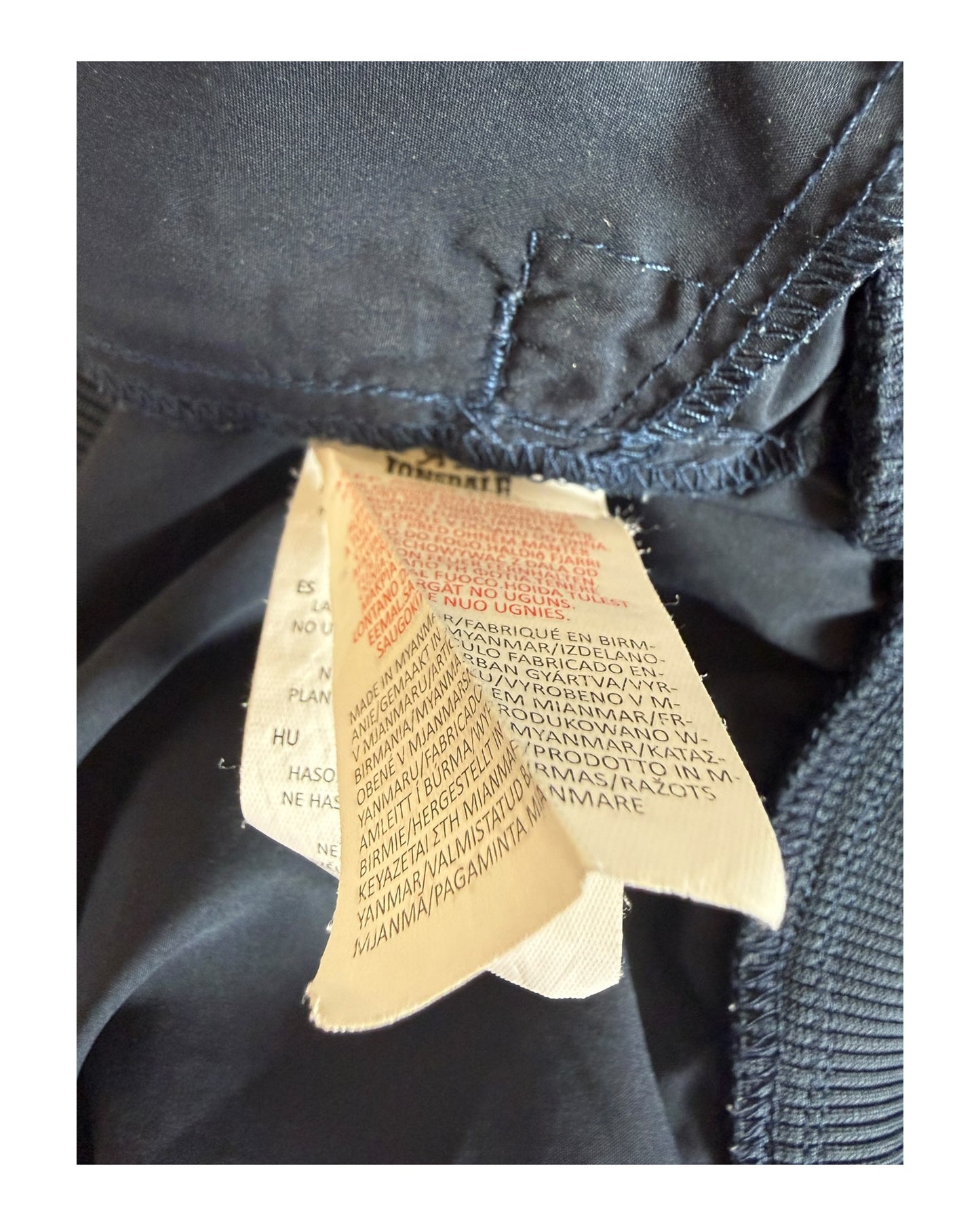 Lonsdale Windbreaker marineblau Größe M