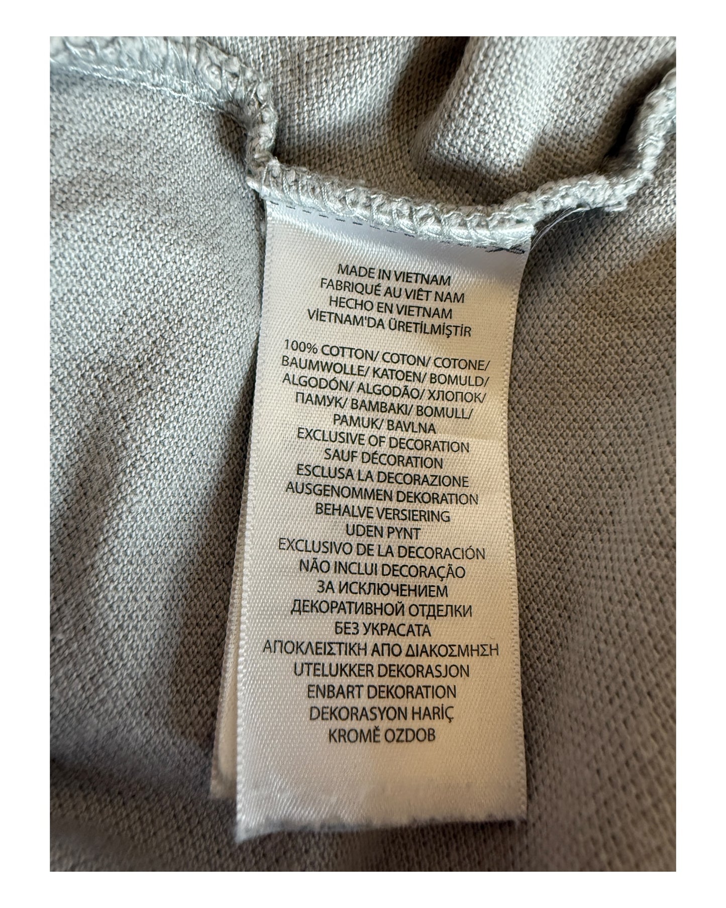 Polo Ralph Lauren Poloshirt grau Größe M