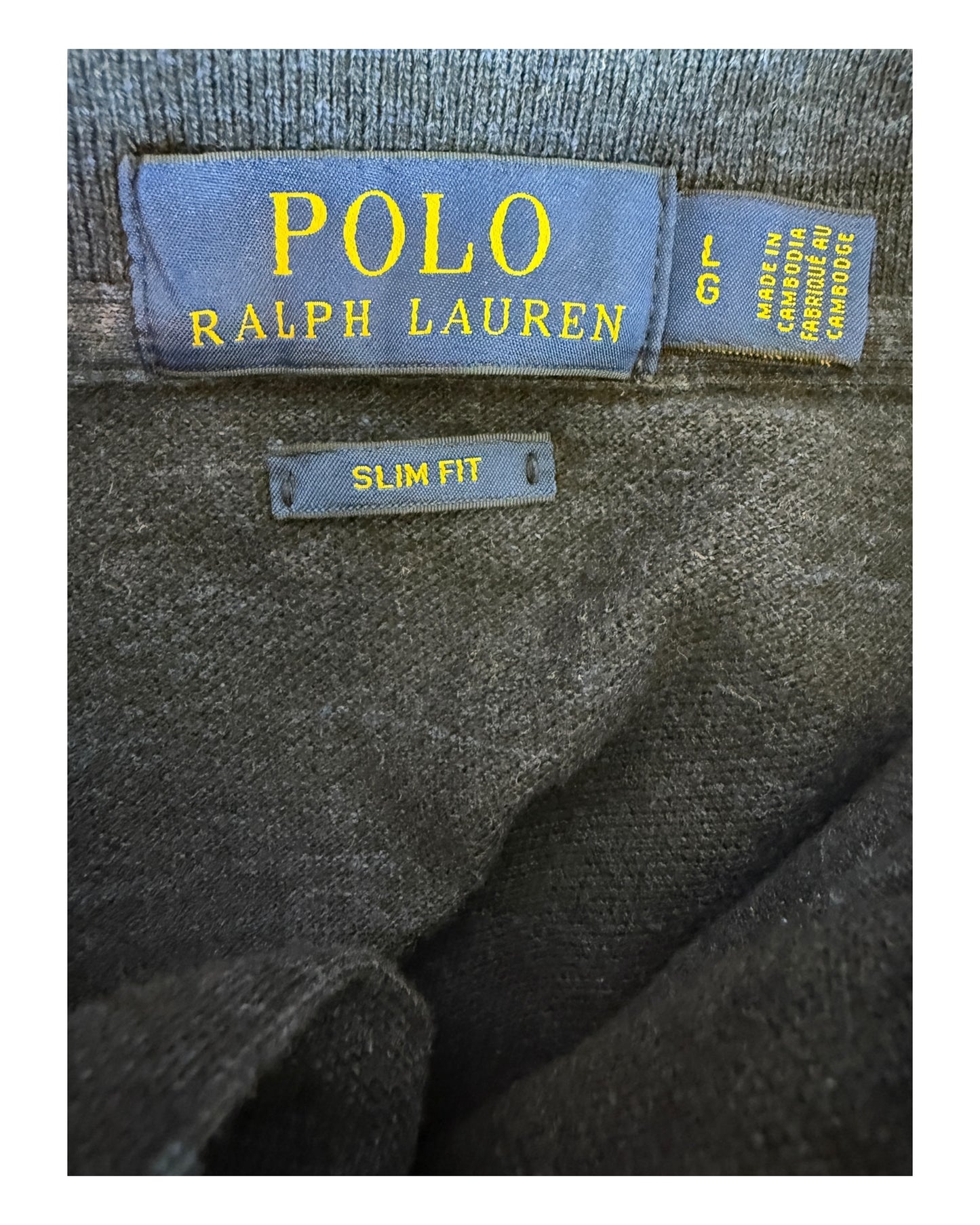 Polo Ralph Lauren Poloshirt marineblau Größe L