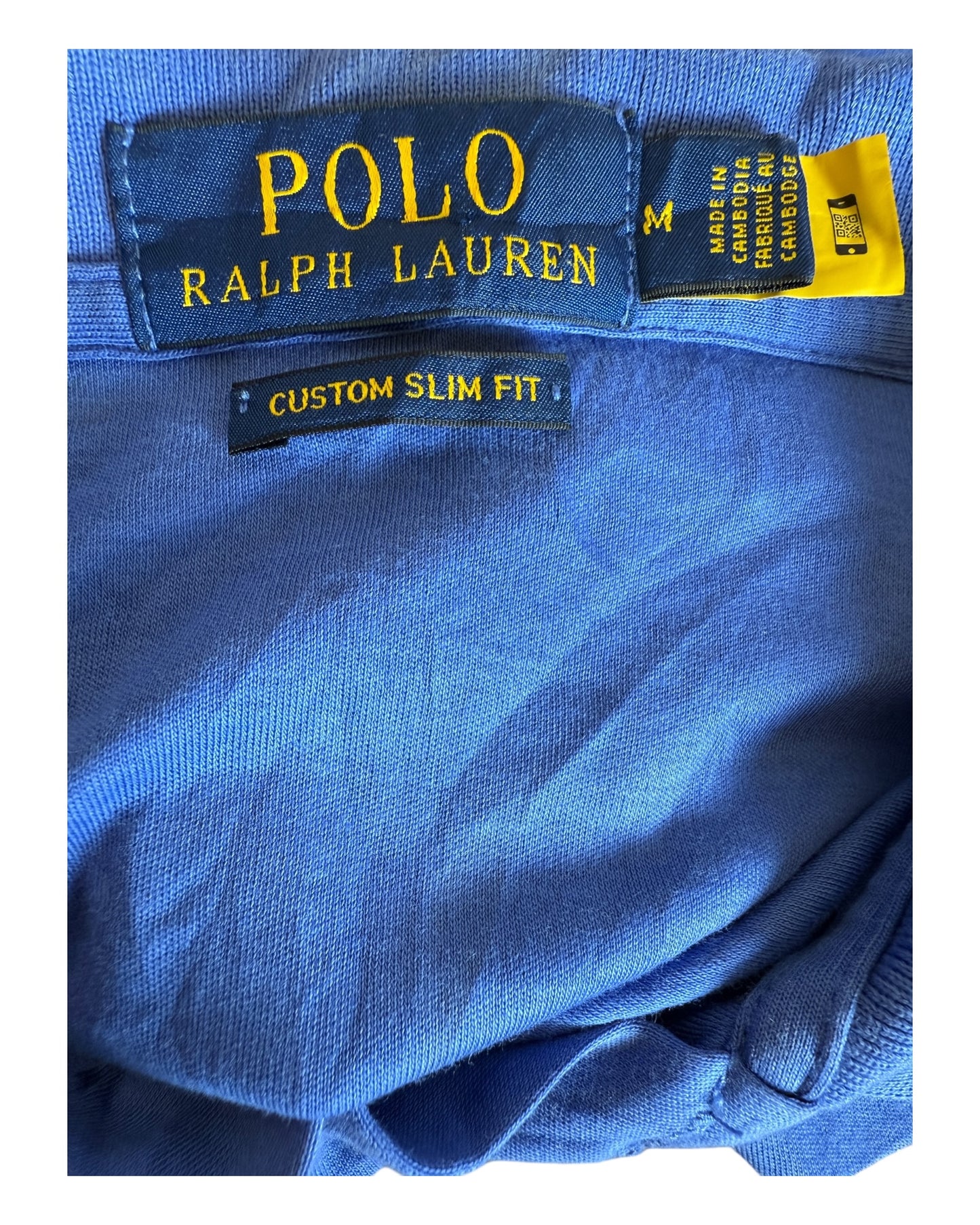 Polo Ralph Lauren Poloshirt blau Größe M