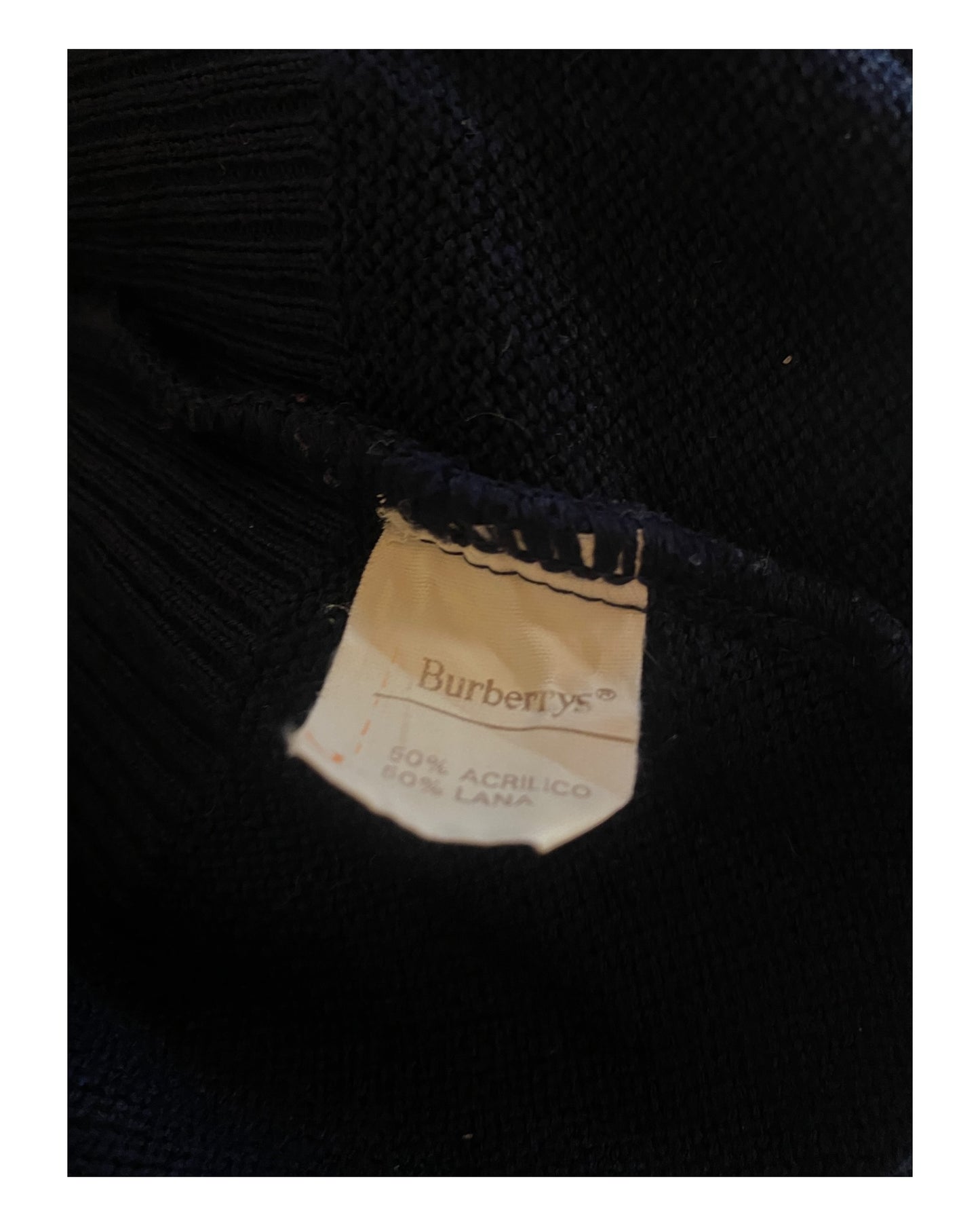 Burberry Cardigan Wolle Größe L/XL