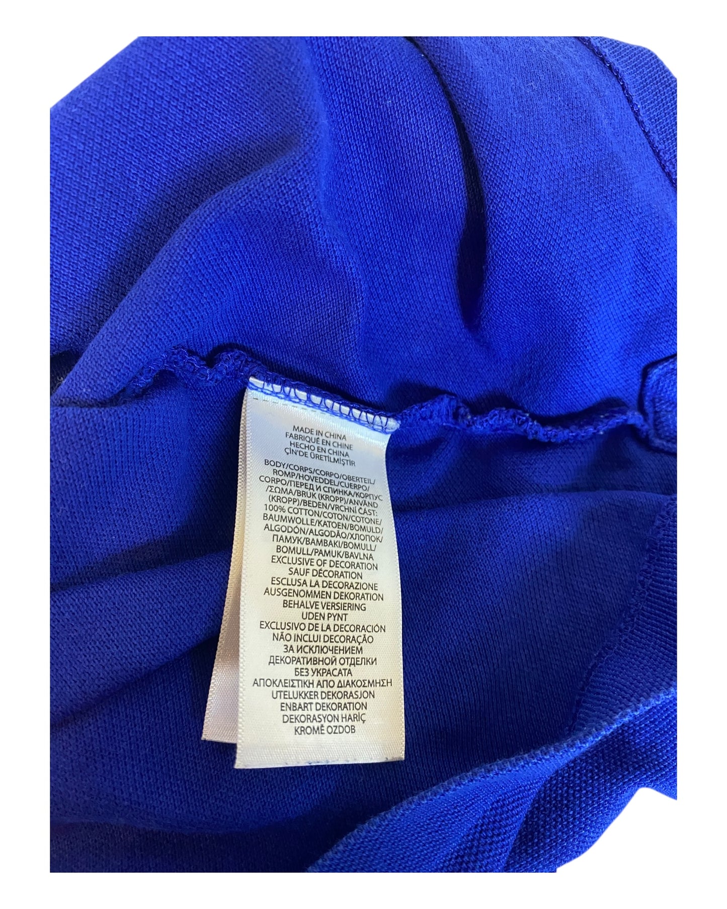 Polo Ralph Poloshirt blau Größe M