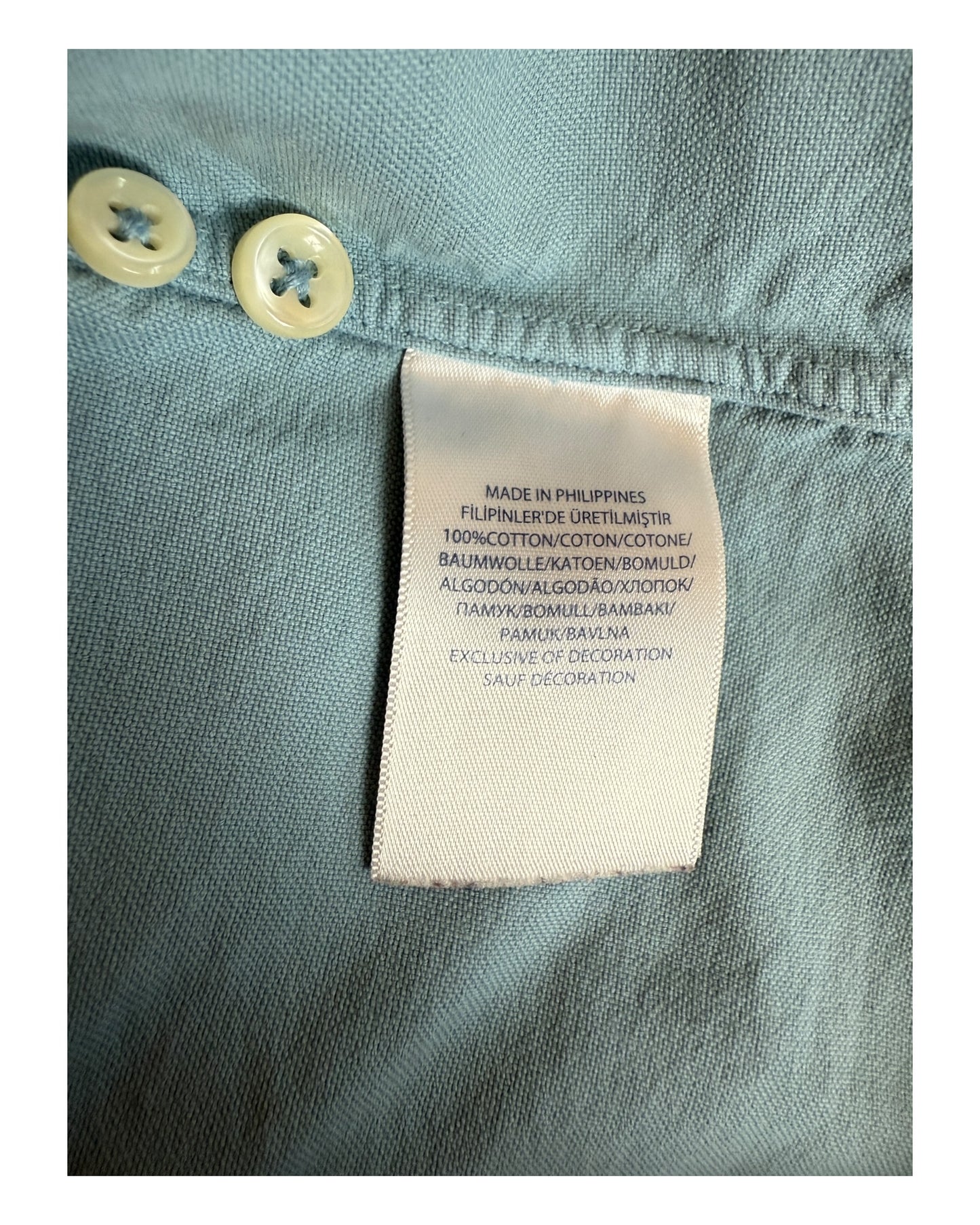 Polo Ralph Lauren Oxfordhemd hellblau Größe M