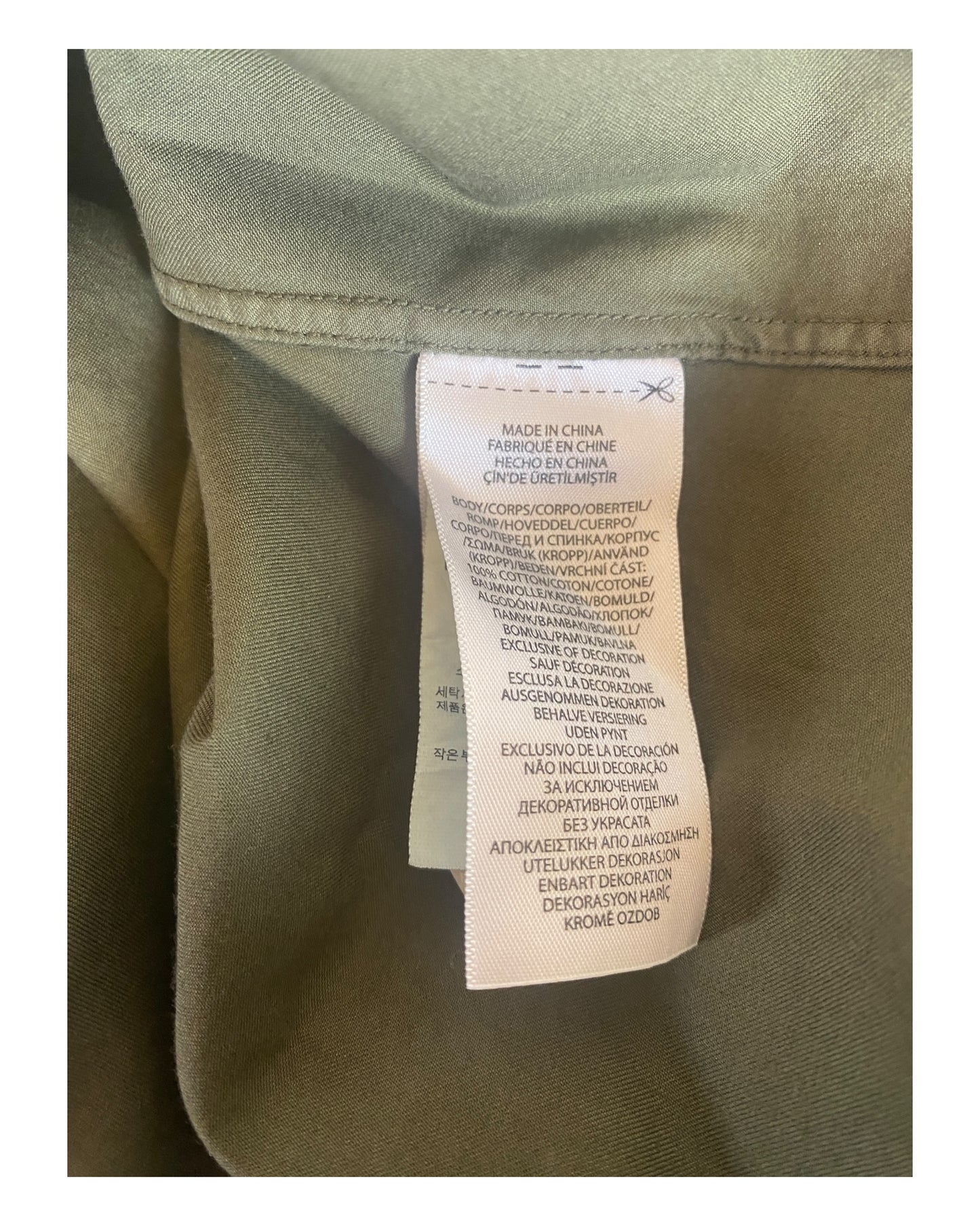 Polo Ralph Lauren Hemd khaki Größe L