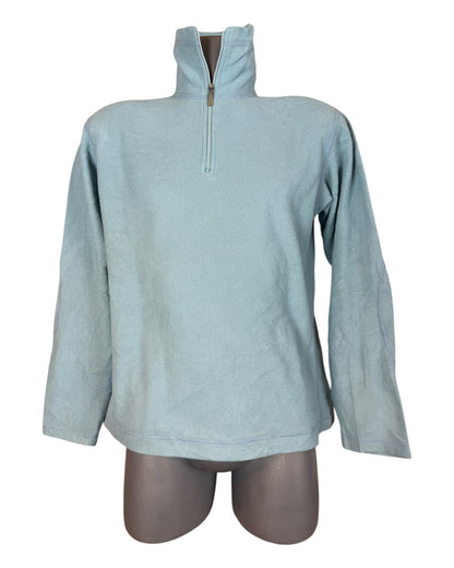 Patagonia Fleece Half Zip Pullover türkis Größe M