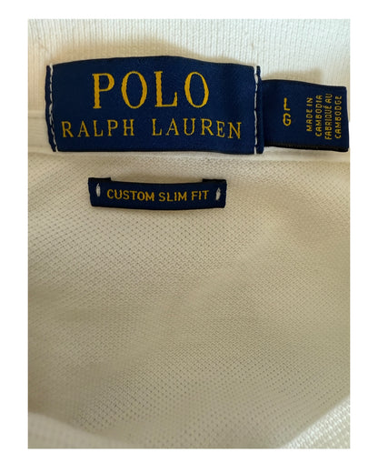 Polo Ralph Lauren Poloshirt weiß Größe L