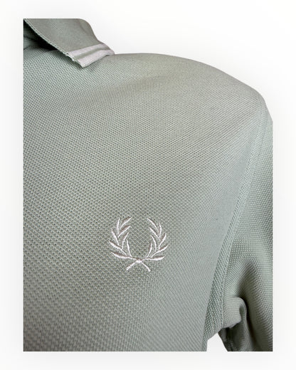 Fred Perry Poloshirt grün Größe M