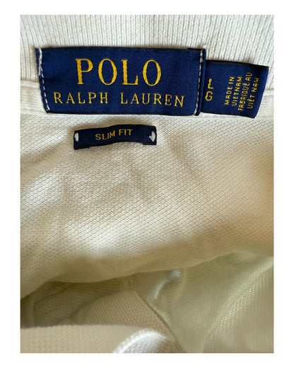 Polo Ralph Lauren Poloshirt weiß Größe L