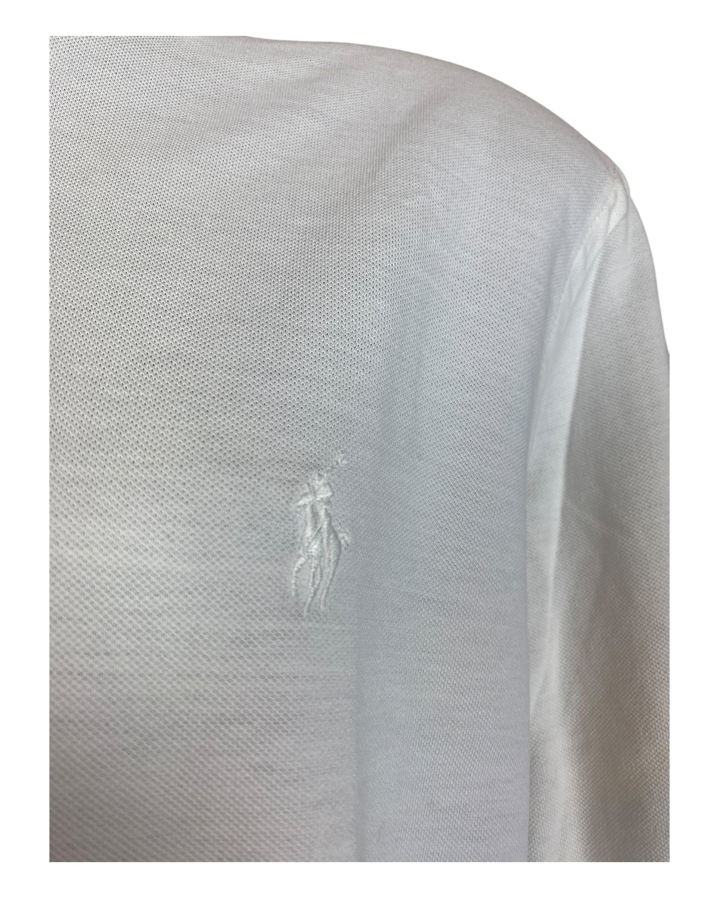 Polo Ralph Lauren Knit Oxfordhemd weiß Größe L