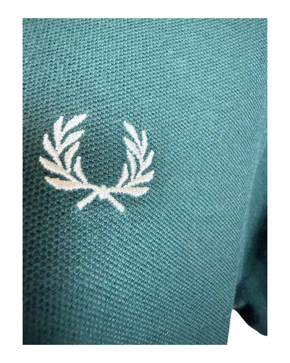 Fred Perry Poloshirt grün Größe M