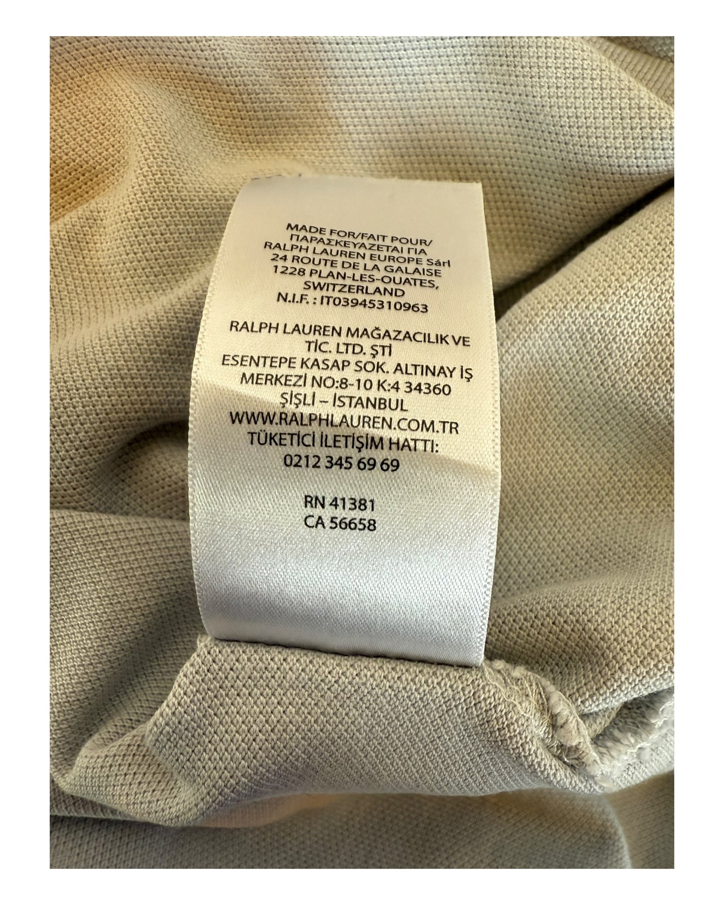 Polo Ralph Lauren Poloshirt weiß Größe M