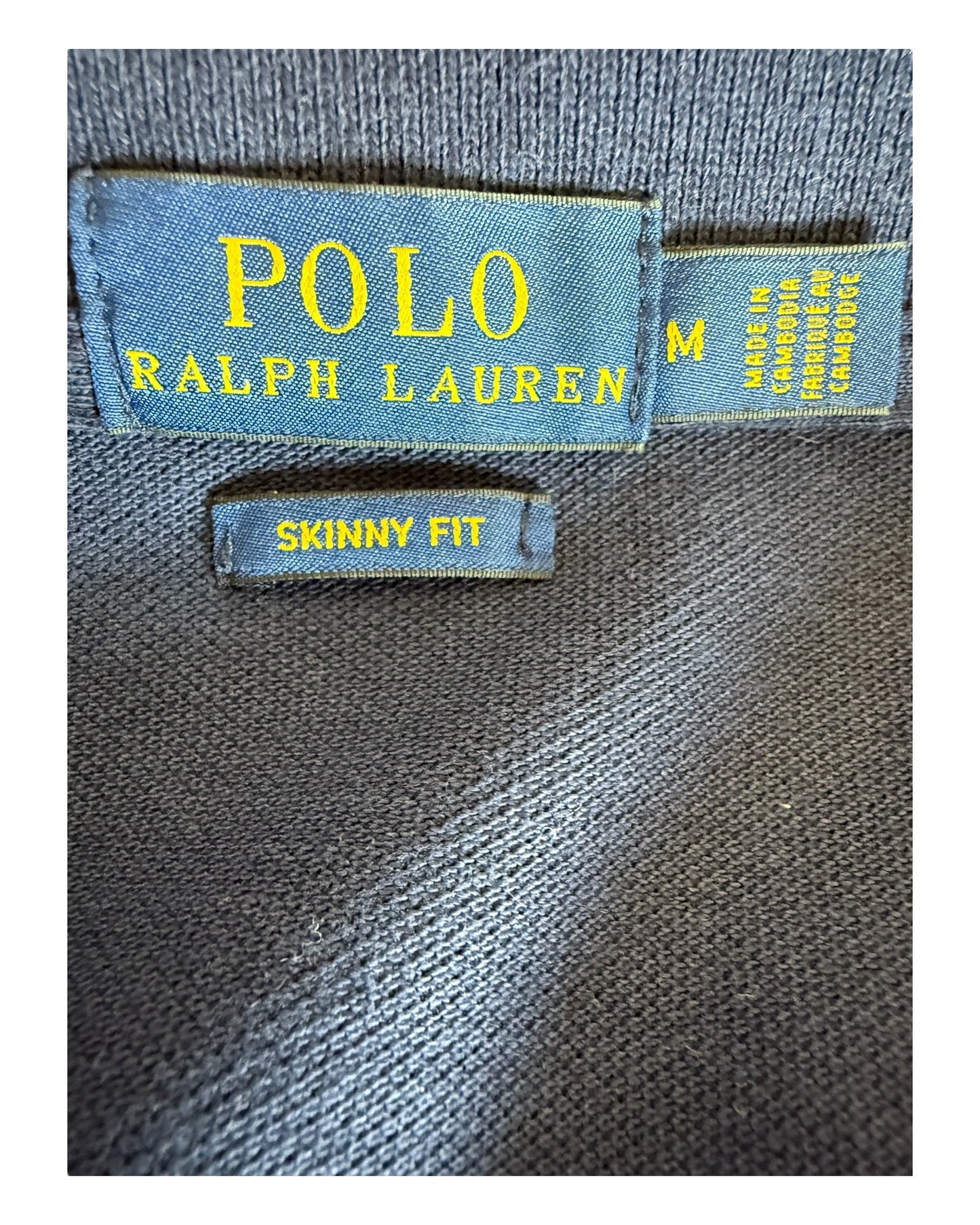 Polo Ralph Lauren Poloshirt marineblau Größe M