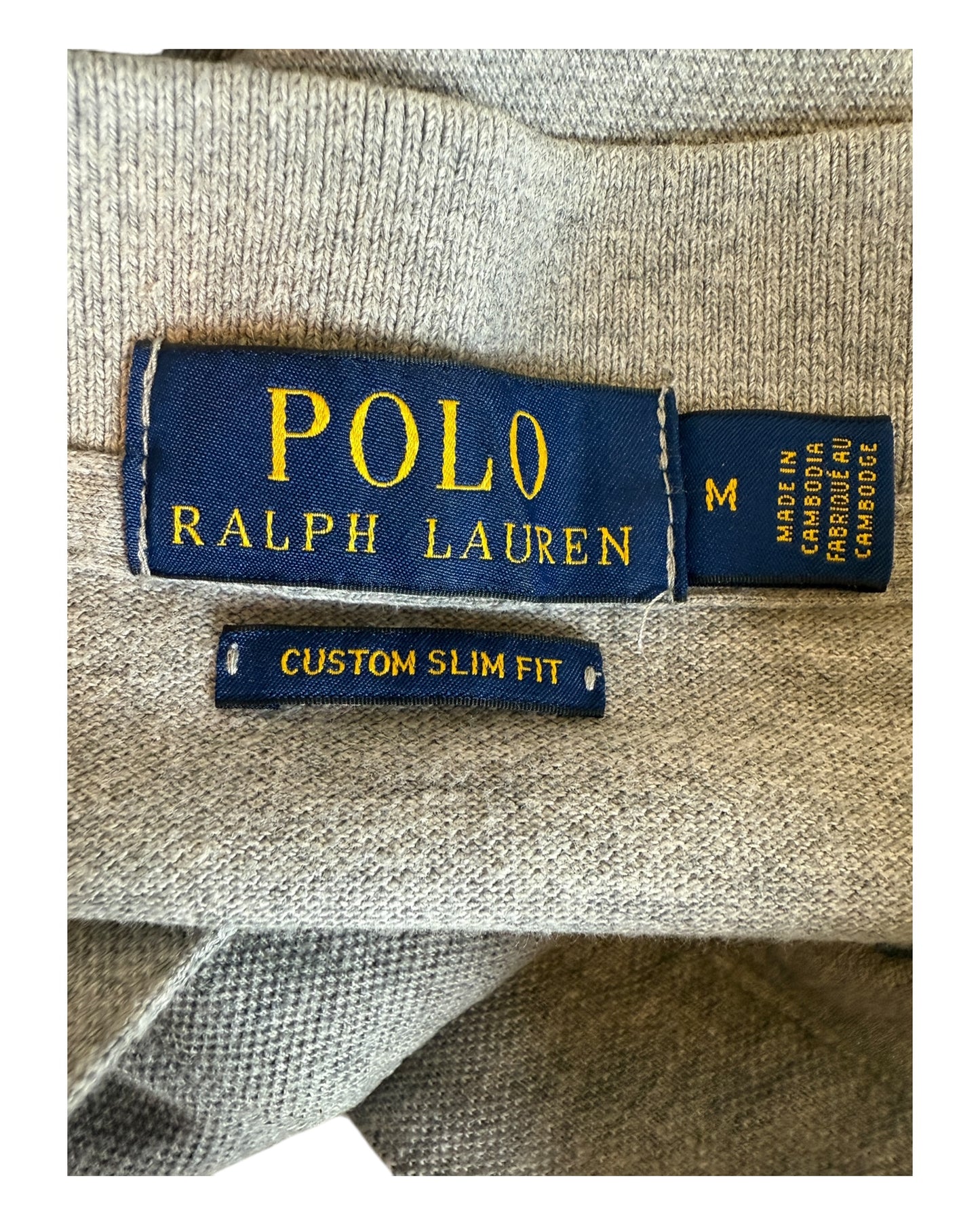 Polo Ralph Lauren Poloshirt grau Größe M