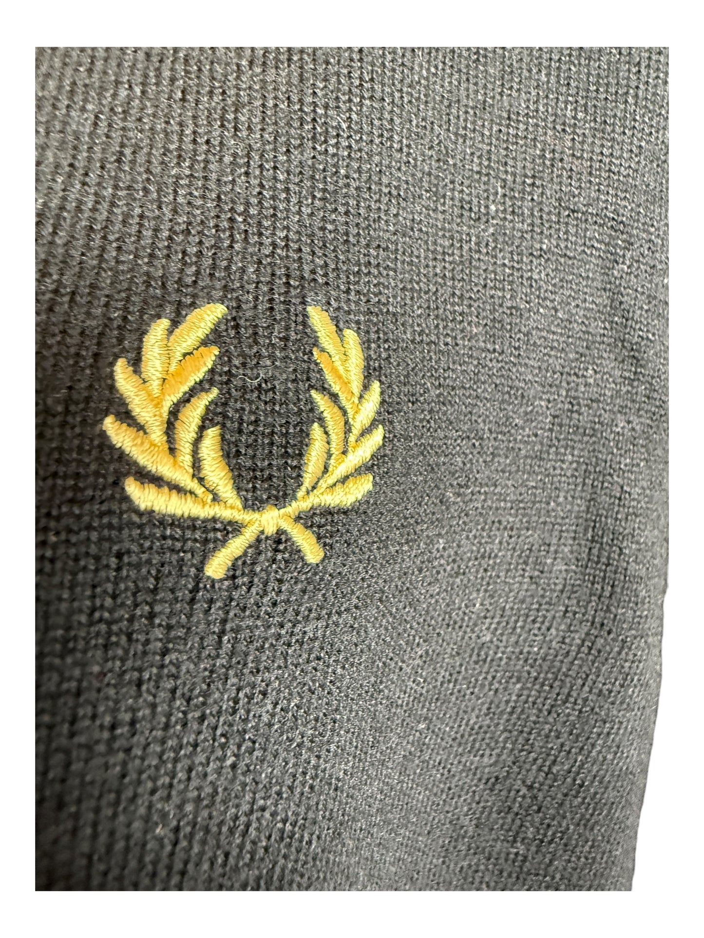 Fred Perry Pullover schwarz Größe L