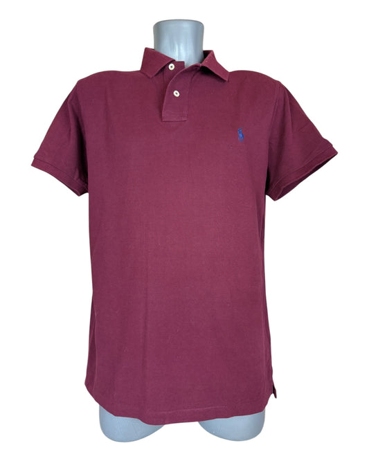 Polo Ralph Lauren Poloshirt bordeauxrot Größe L