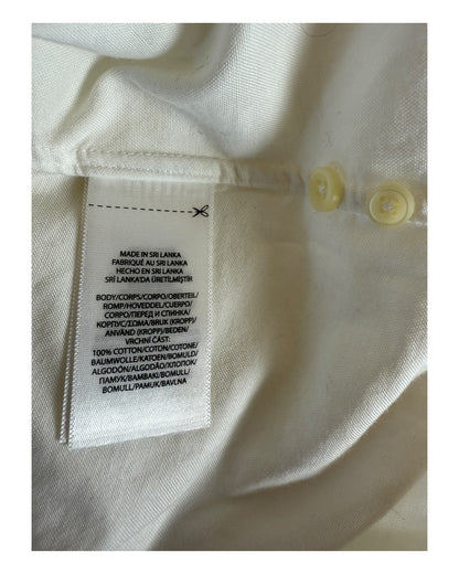 Polo Ralph Lauren Oxford Bluse weiß Größe M