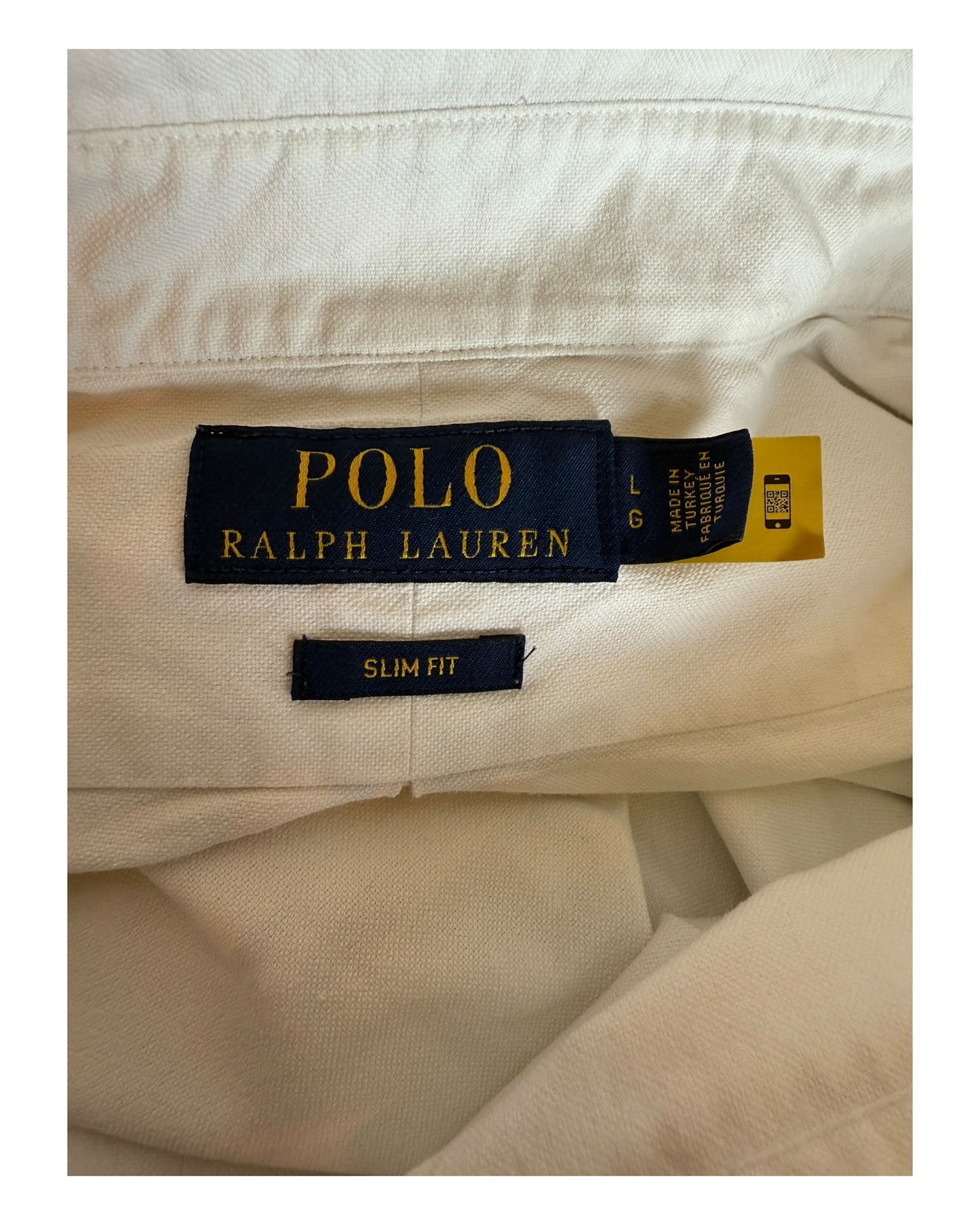 Polo Ralph Lauren Oxfordhemd weiß Größe L