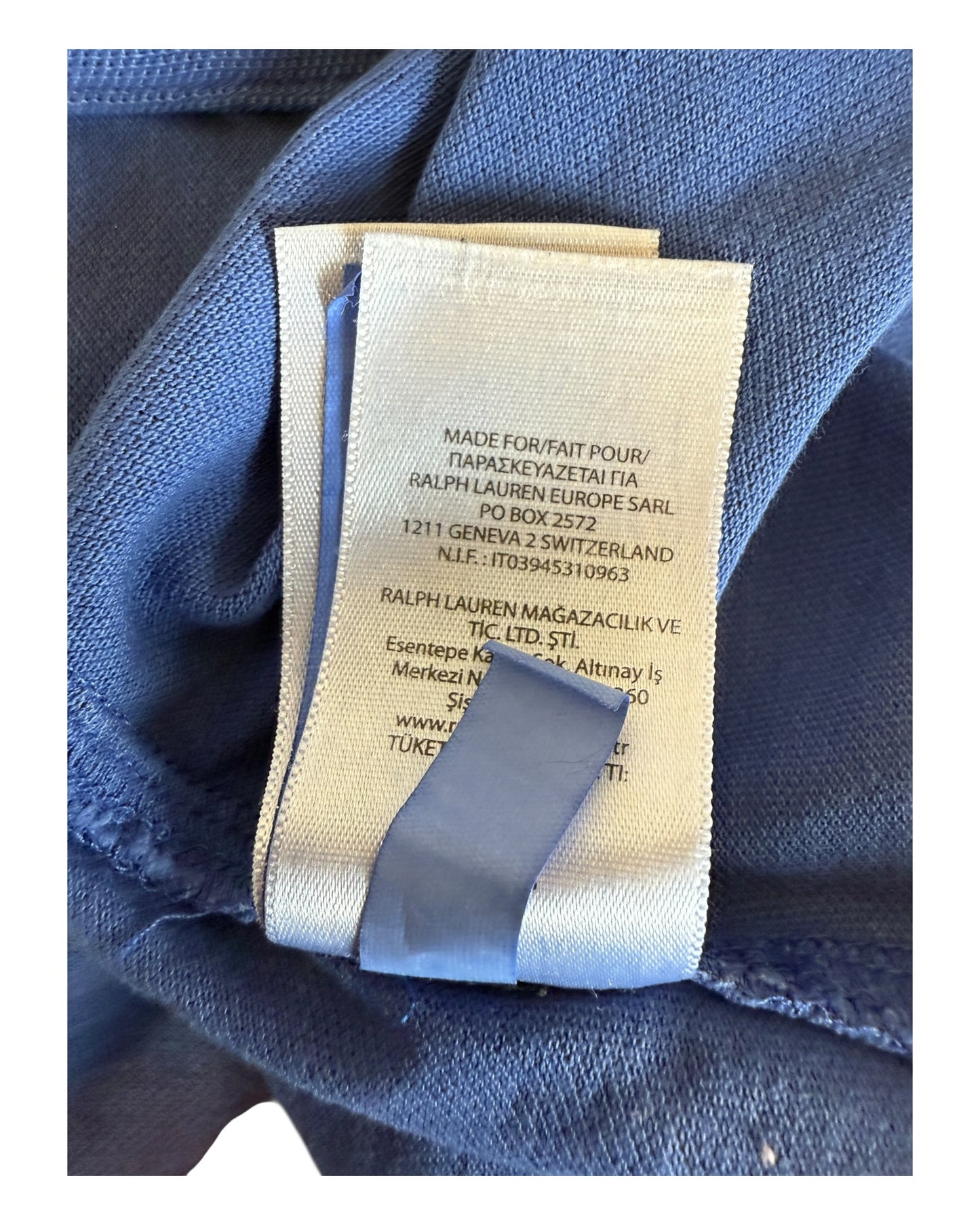 Polo Ralph Lauren Hemd blau Größe M