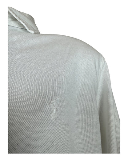 Polo Ralph Lauren Knit Oxfordhemd weiß Größe L