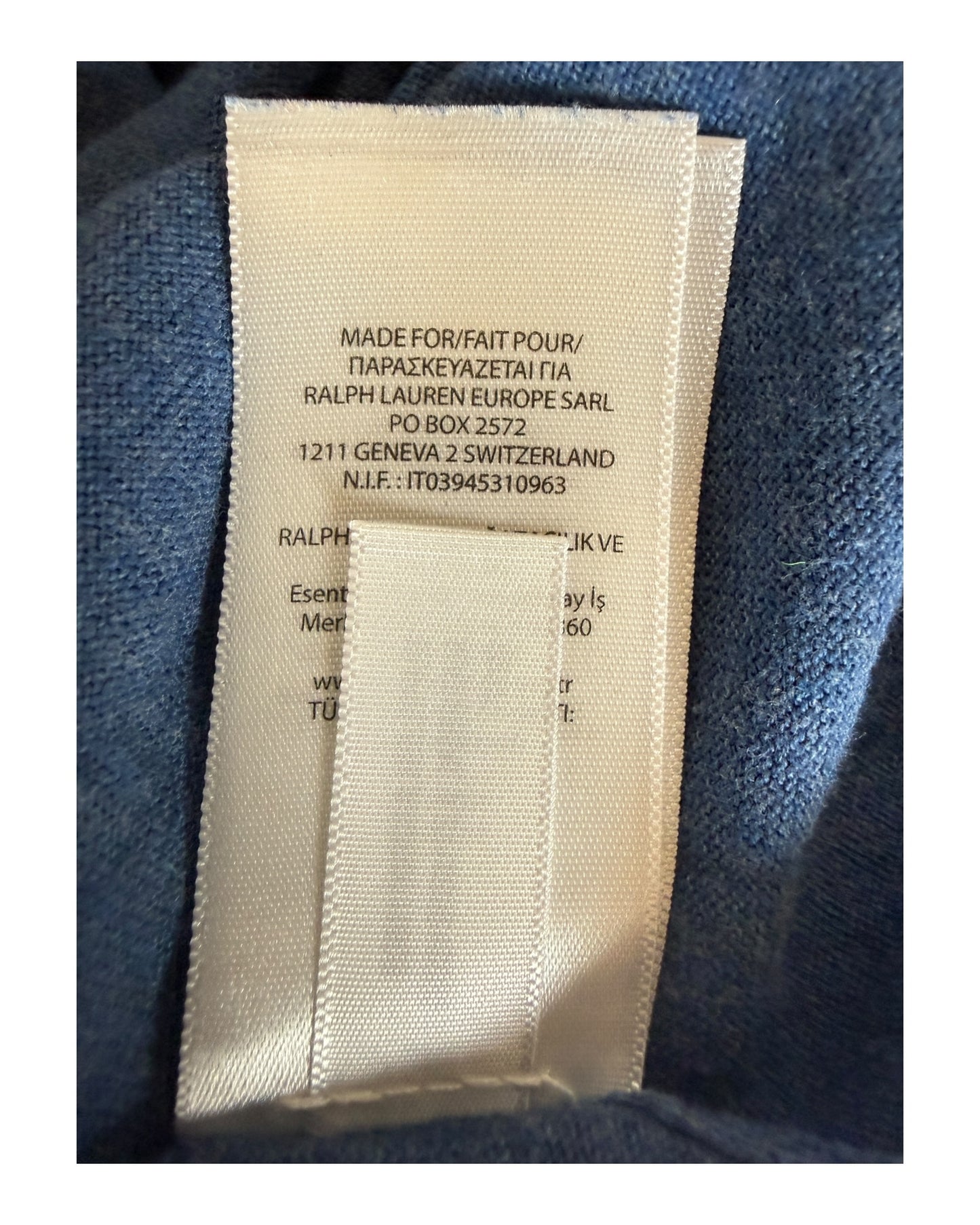 Polo Ralph Lauren Pullover hellblau Größe M